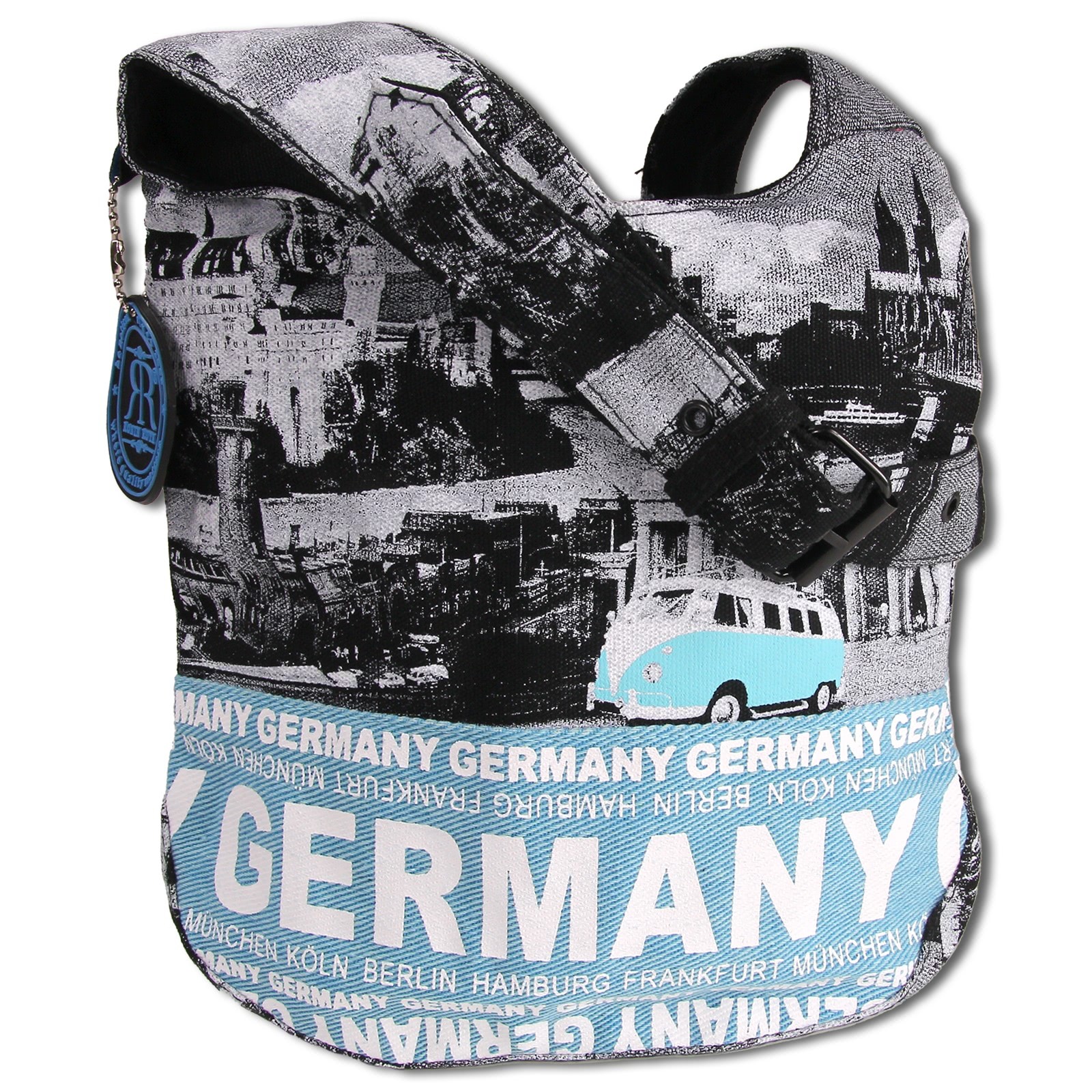 Robin Ruth Baumwolle hellblau weiß OTG3003H