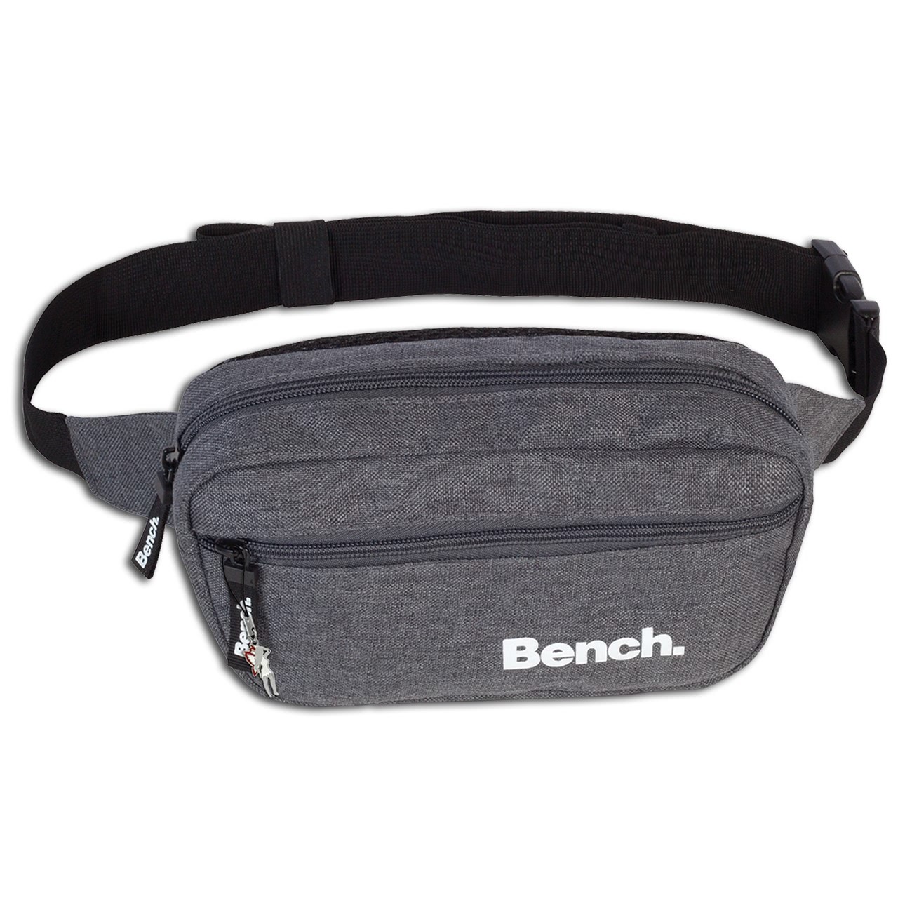 Bench sportliche Gürteltasche Polyester Bauchtasche grau Hüfttasche OTI300K