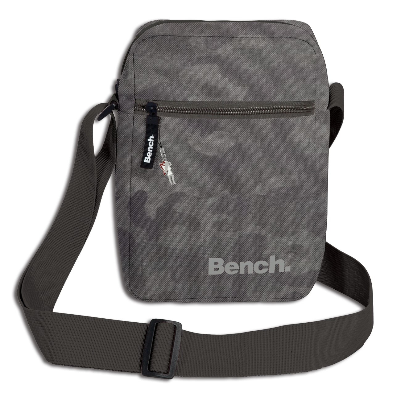 Bench sportliche Umhängetasche Polyester Tarnmuster Tasche grau OTI301J