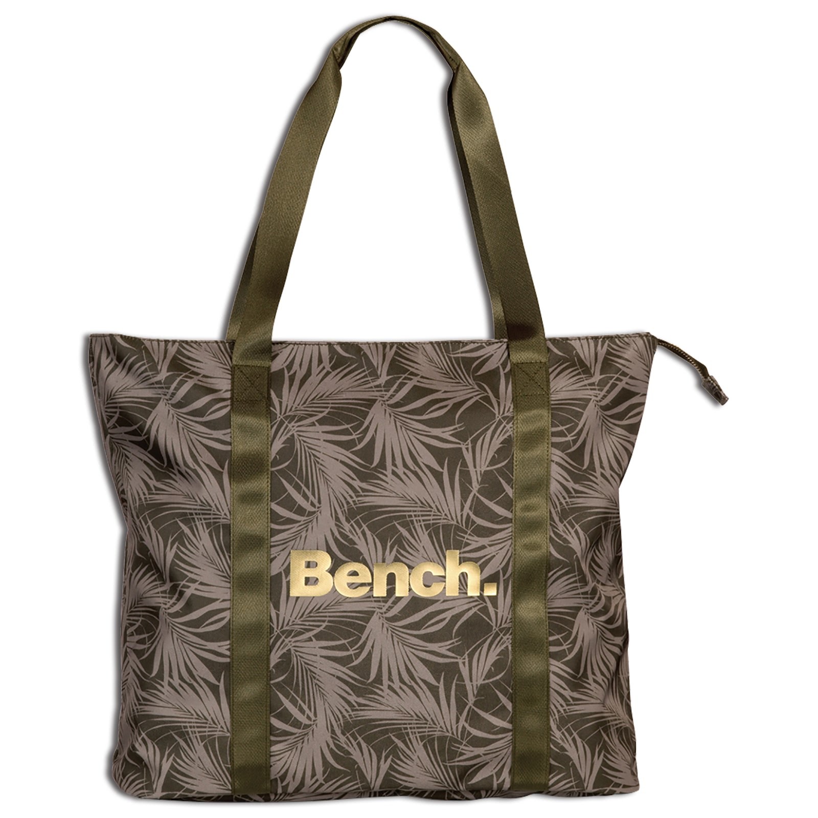 Bench Shopper Blätter Nylon oliv grün Damen OTI305C