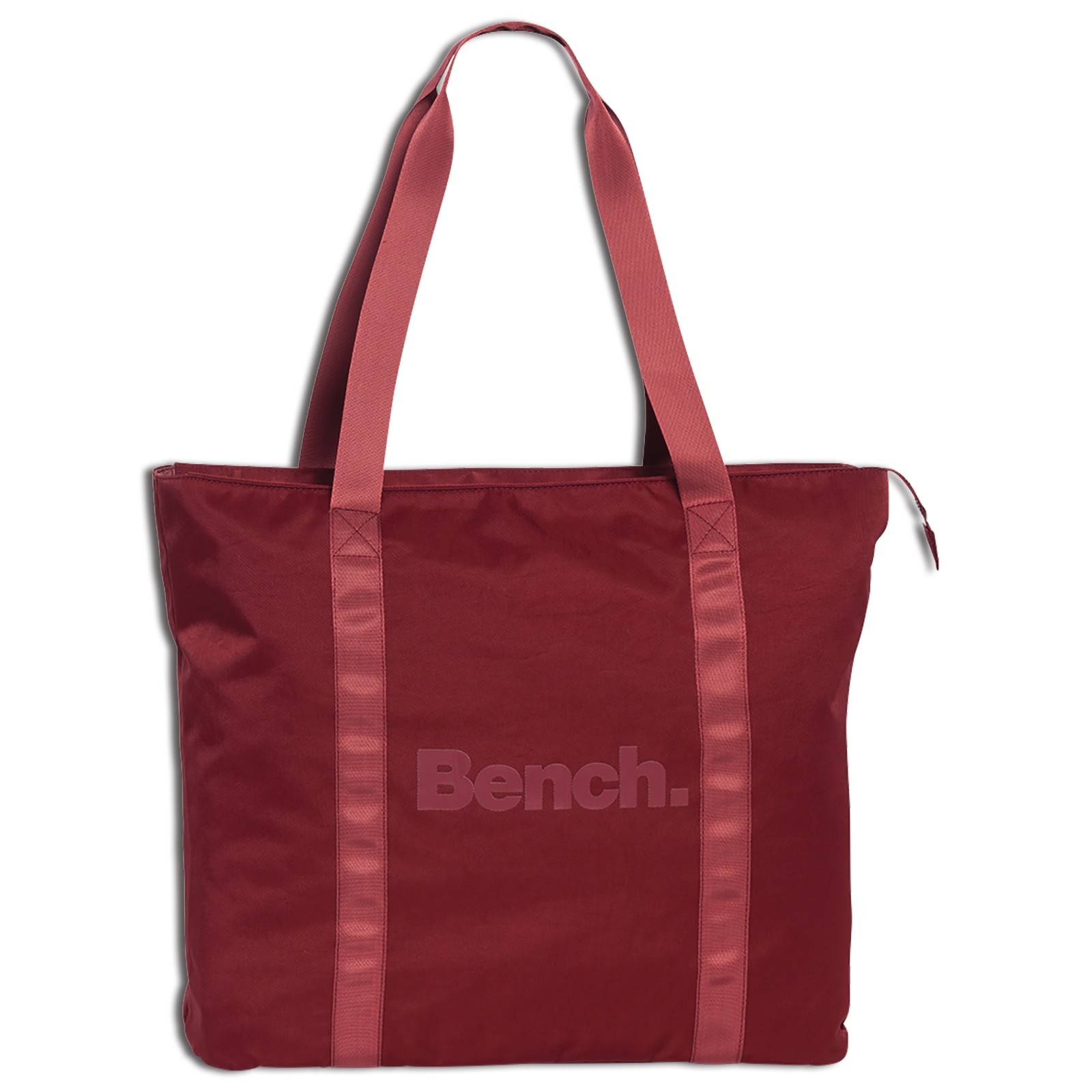 Bench Shopper Nylon Schultertasche brombeer rot OTI305R