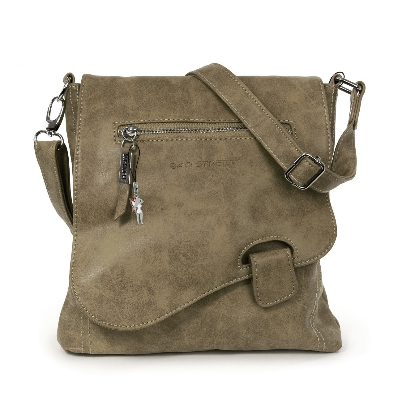 Bag Street Kunstleder braun Damenhandtasche OTJ128N
