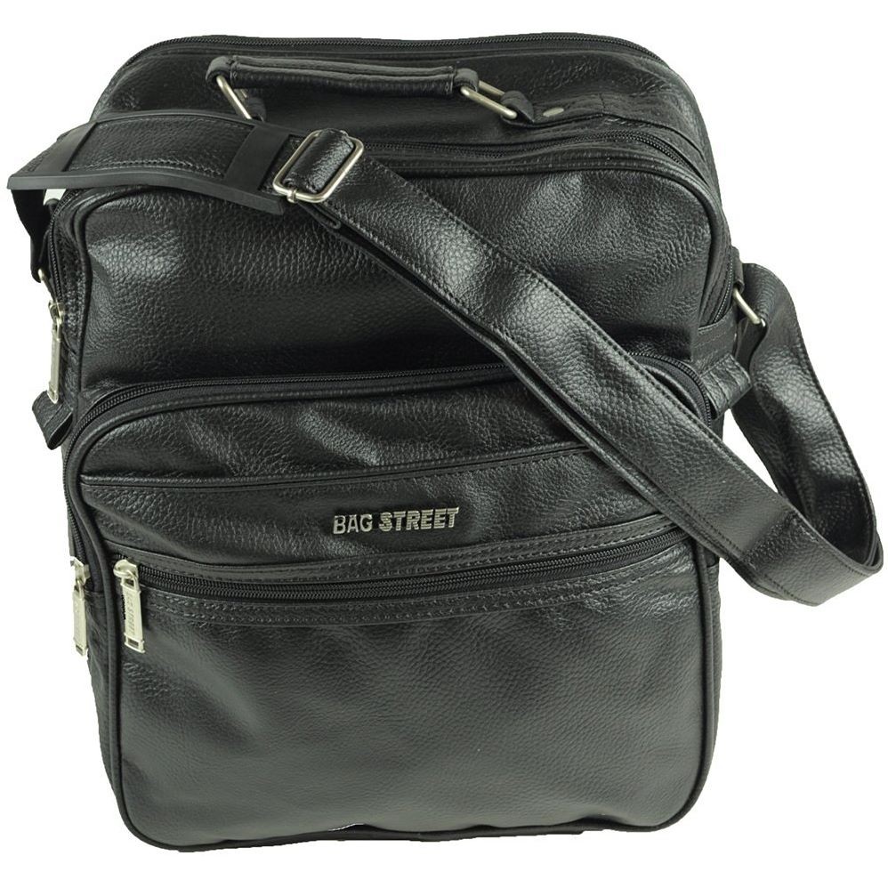 Kunstleder schwarz Flugbegleiter Arbeitstasche Bag Street OTJ131S