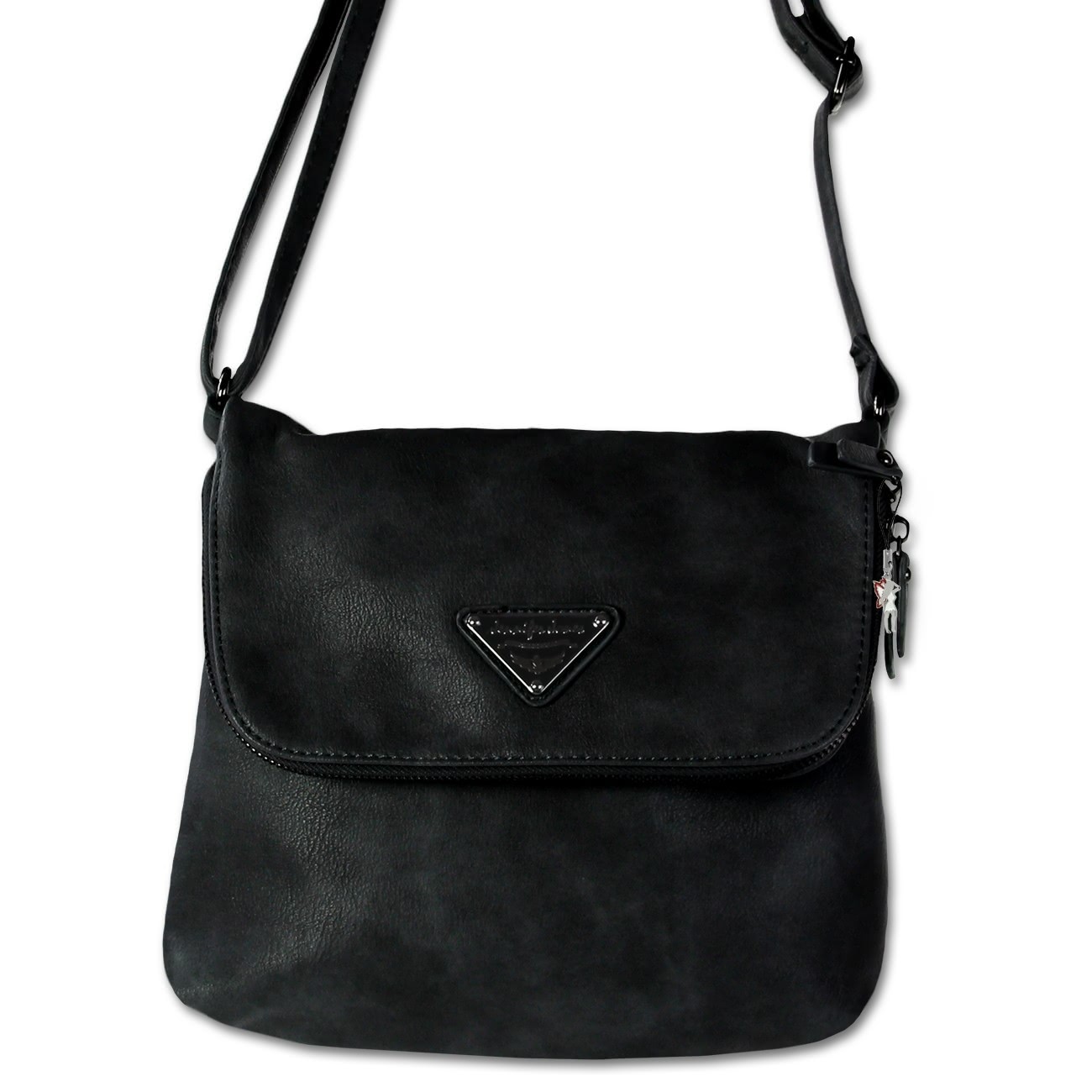 Kunstleder schwarz Abendtasche Damen Jennifer Jones OTJ139S