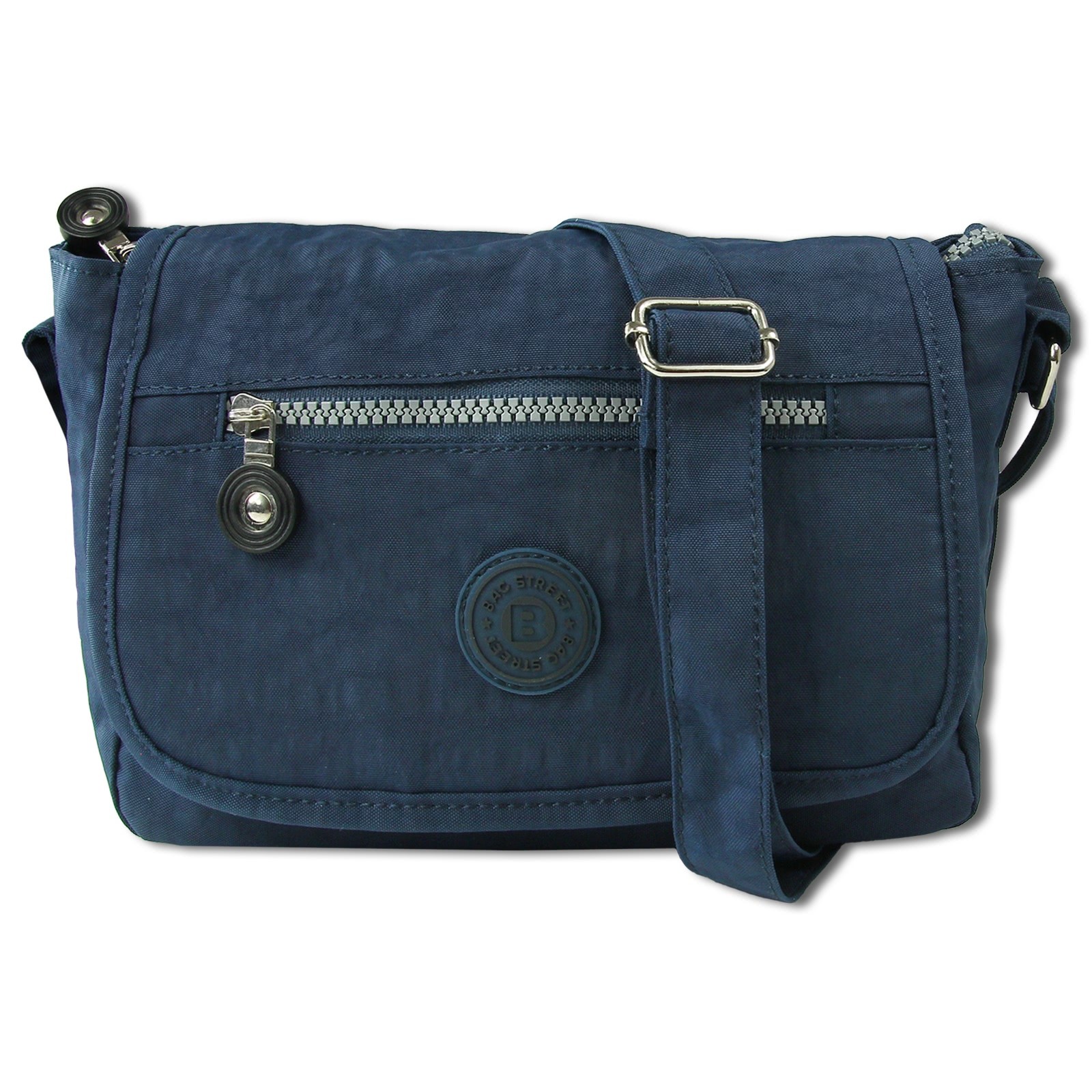 Bag Street Nylon Umhängetasche navy Damen Tasche OTJ201B