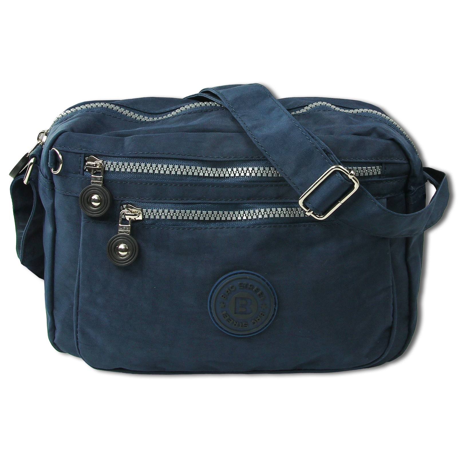 Bag Street Nylon Umhängetasche navy Damen Tasche OTJ202B