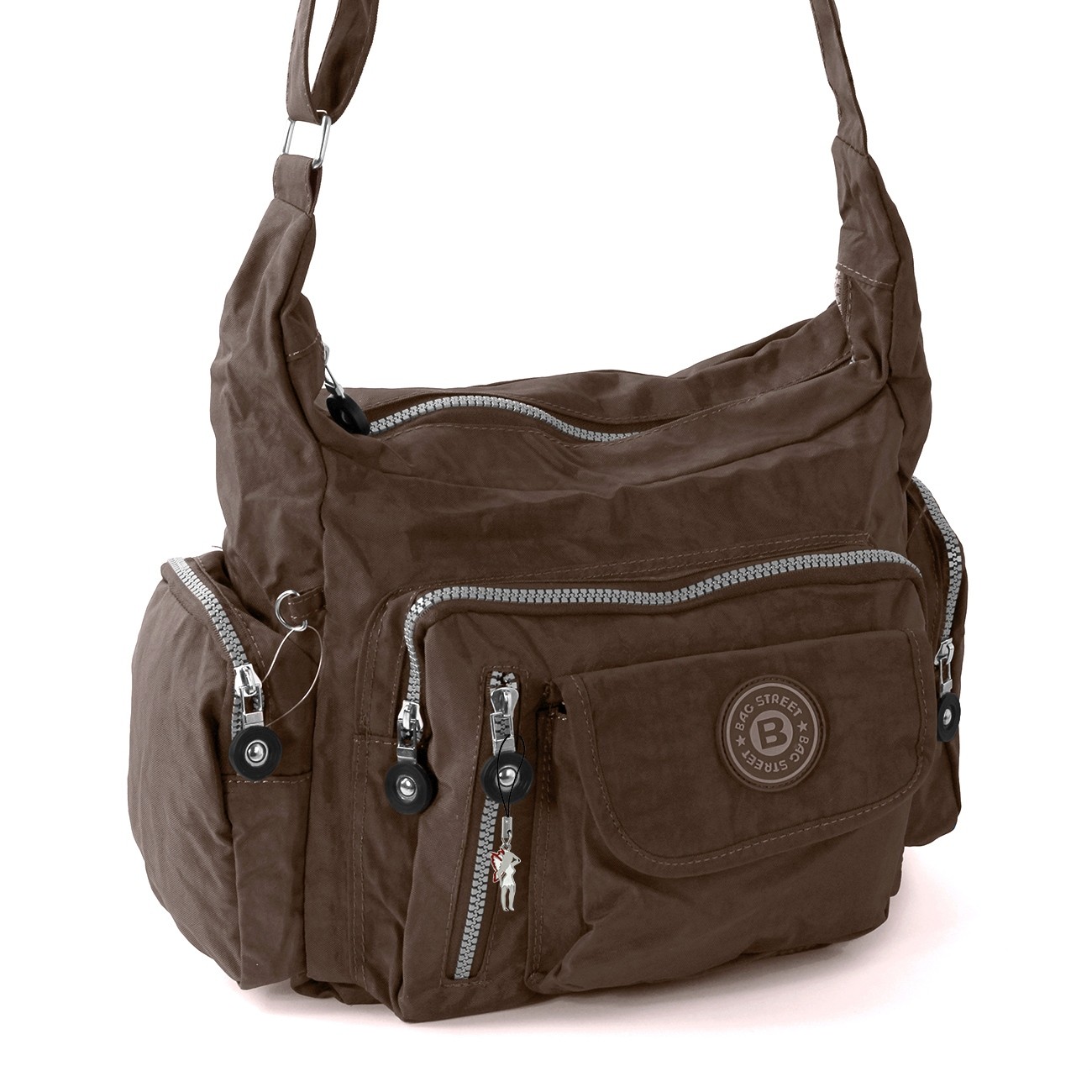 Bag Street Nylon braun Sportliche Damen OTJ204C