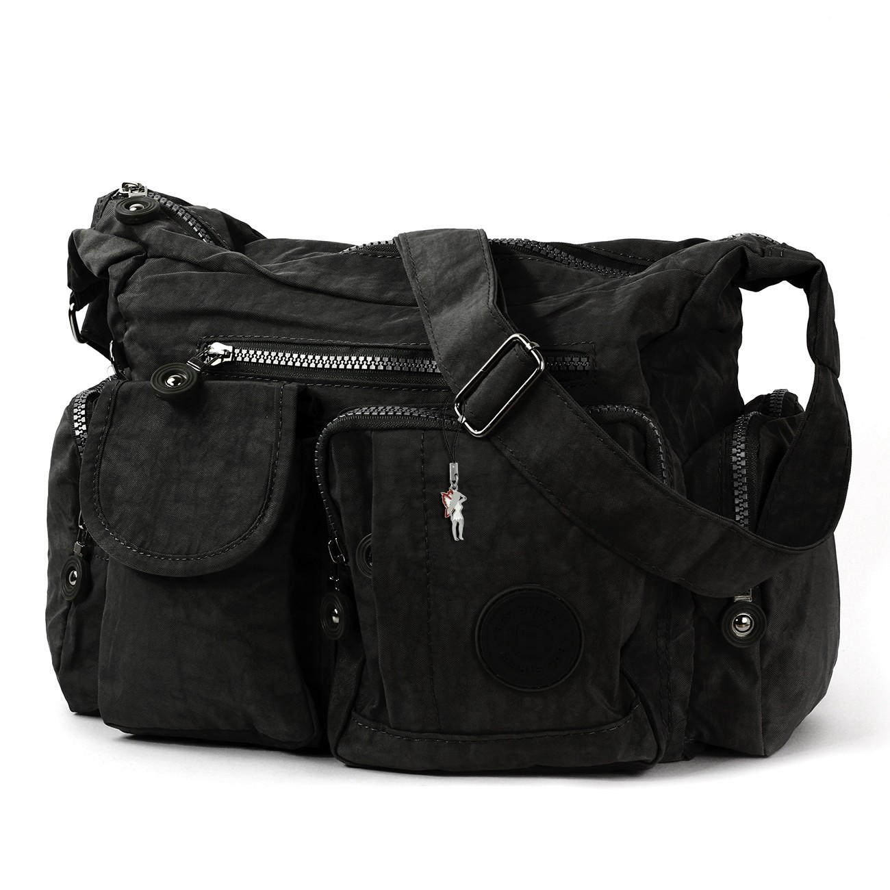 Bag Street Nylon schwarz Modische Crossover OTJ205S
