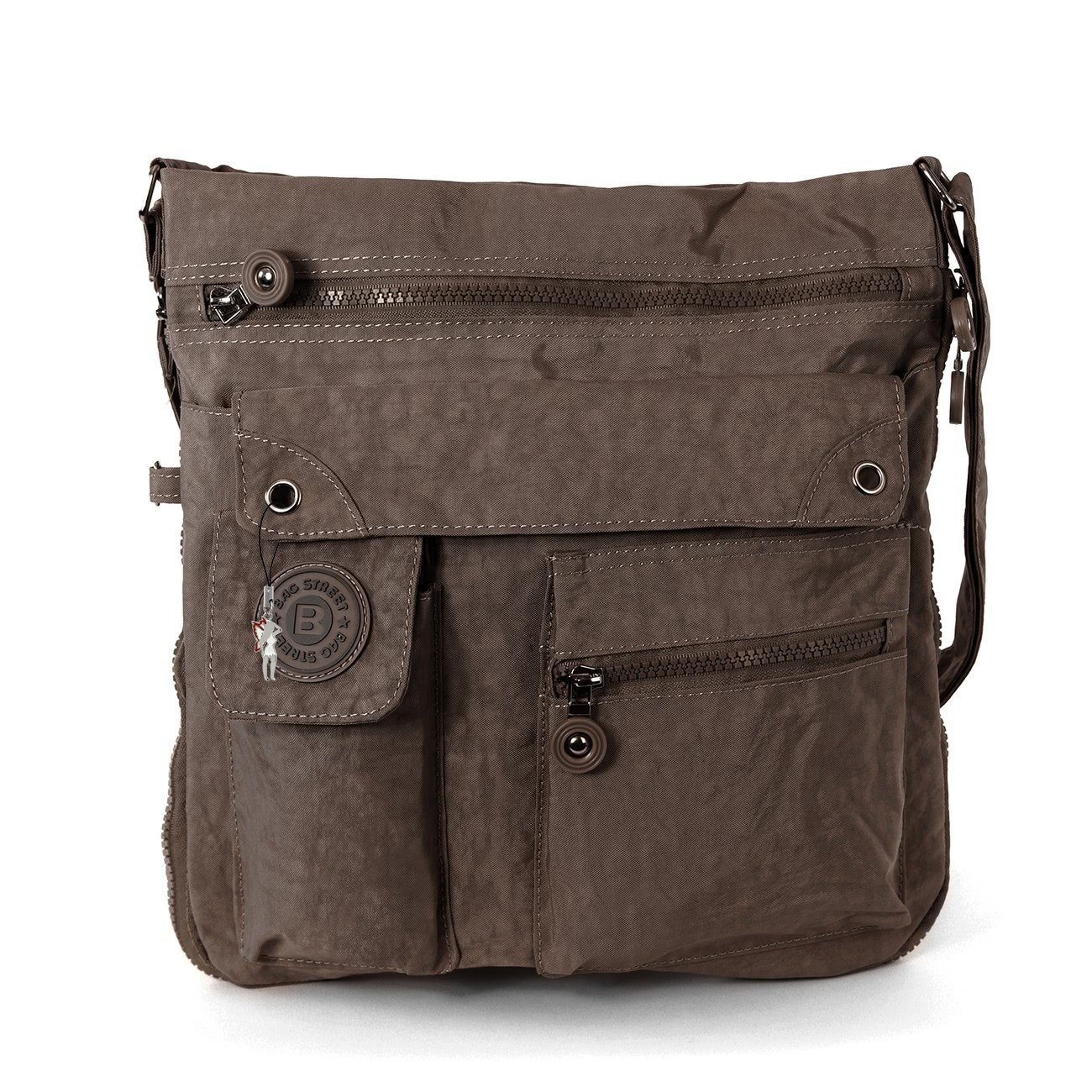 Bag Street Nylon braun Cross-Body OTJ206C