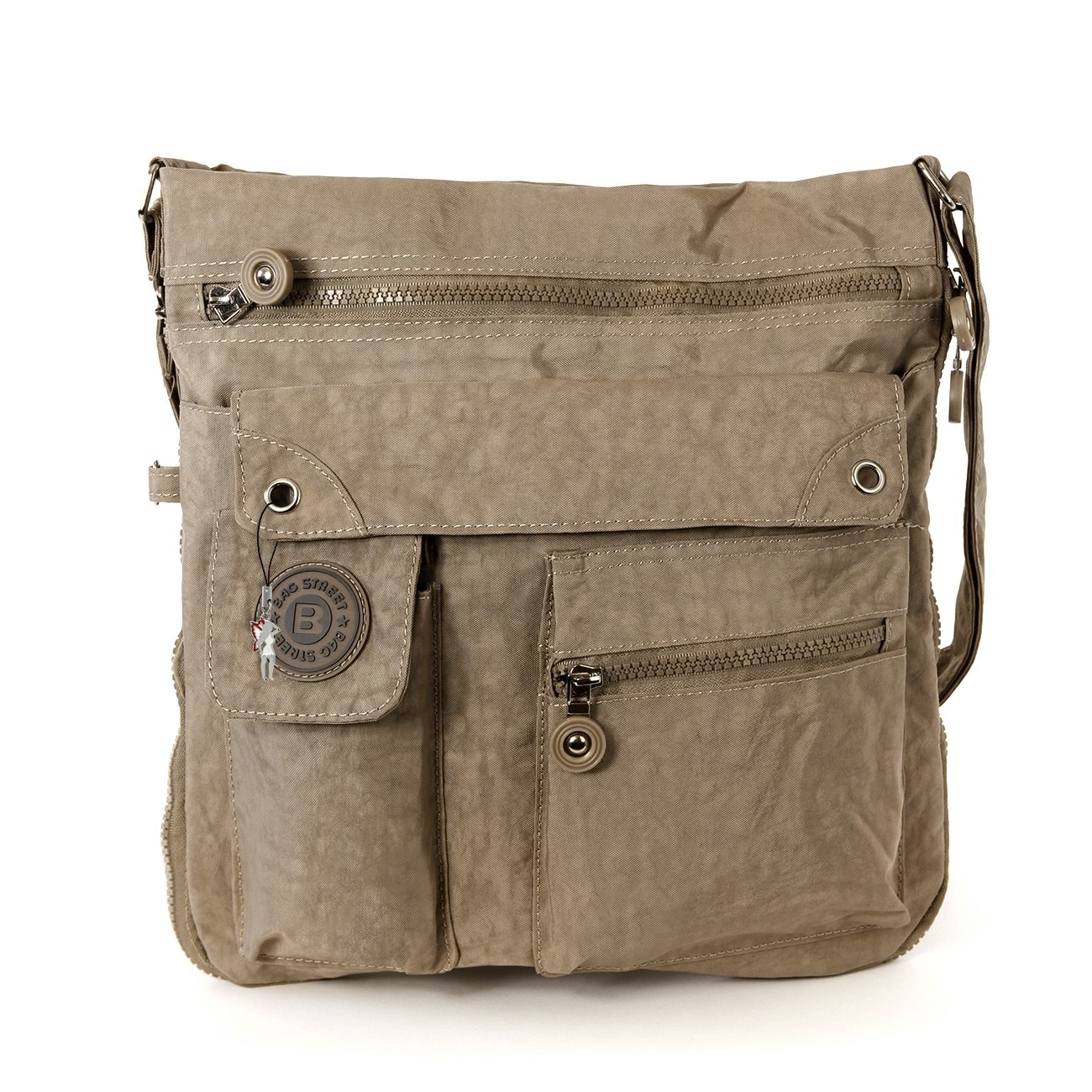 Bag Street Crinkle Nylon stone Cross-Body OTJ206N