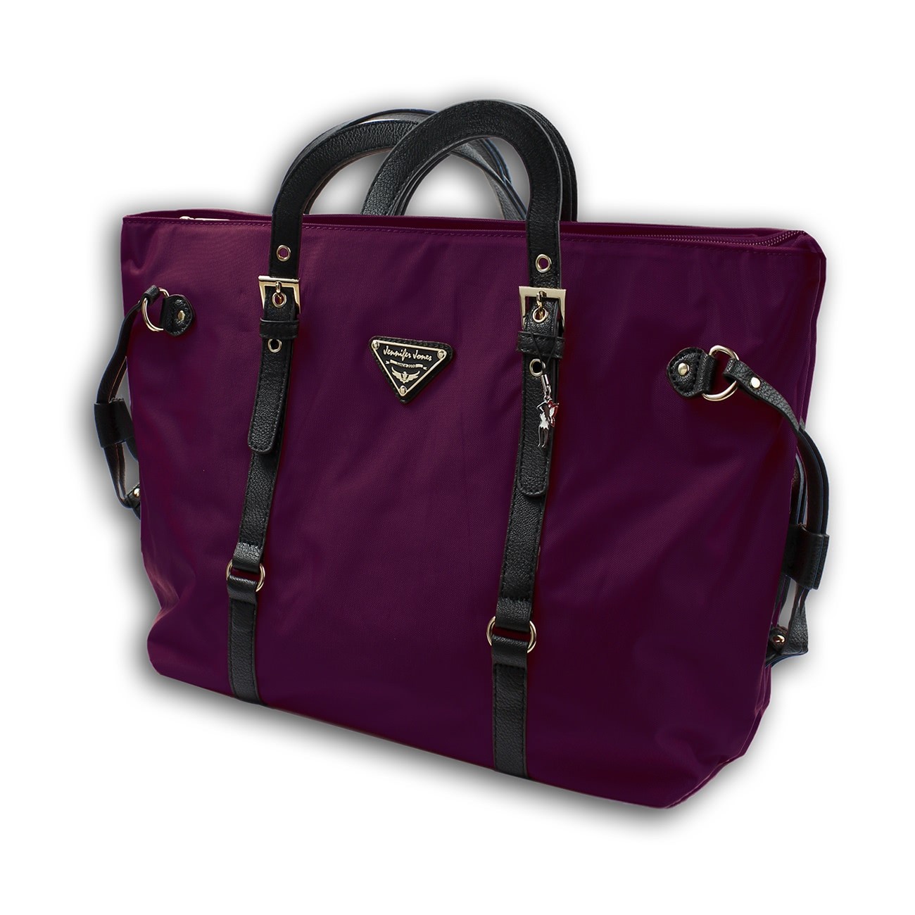 Shopper Damen Handtasche beere Nylon Jennifer Jones OTJ211V