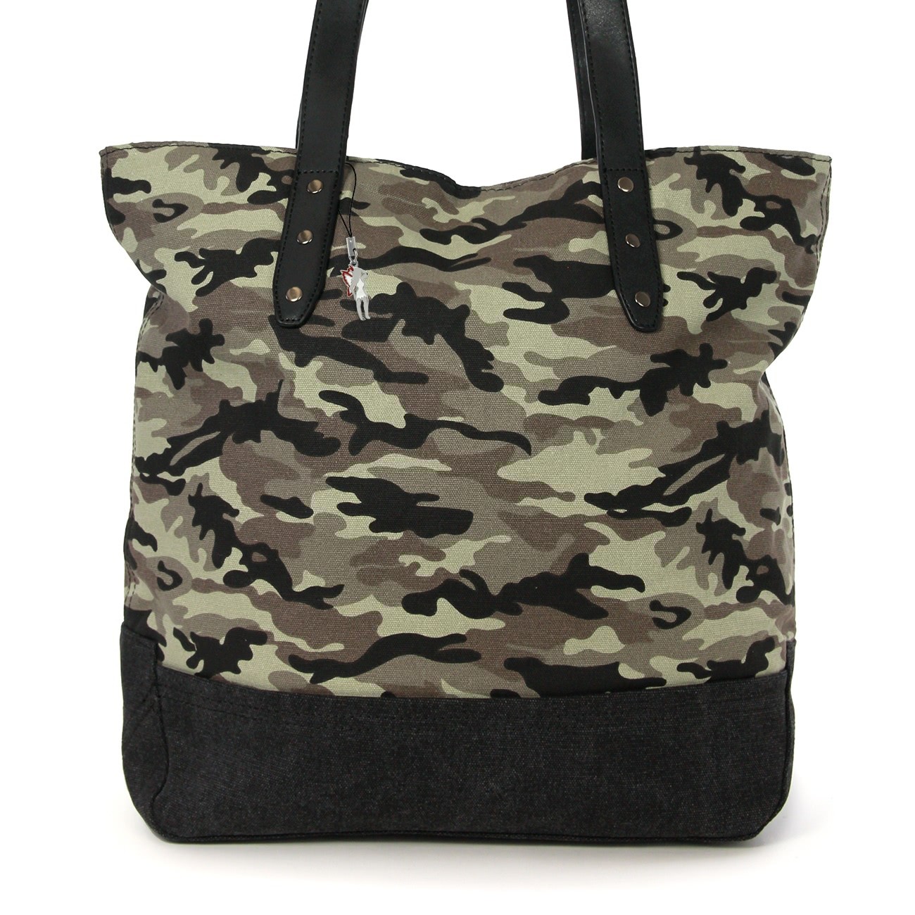 Beuteltasche Canvas armygrün Hobo Bag Bag Street OTJ219G