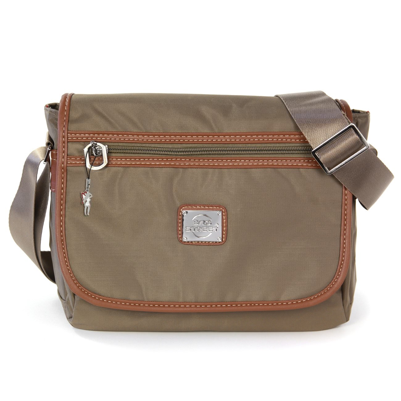 , Nylon braun, natur Damen Tasche Bag Street OTJ222C