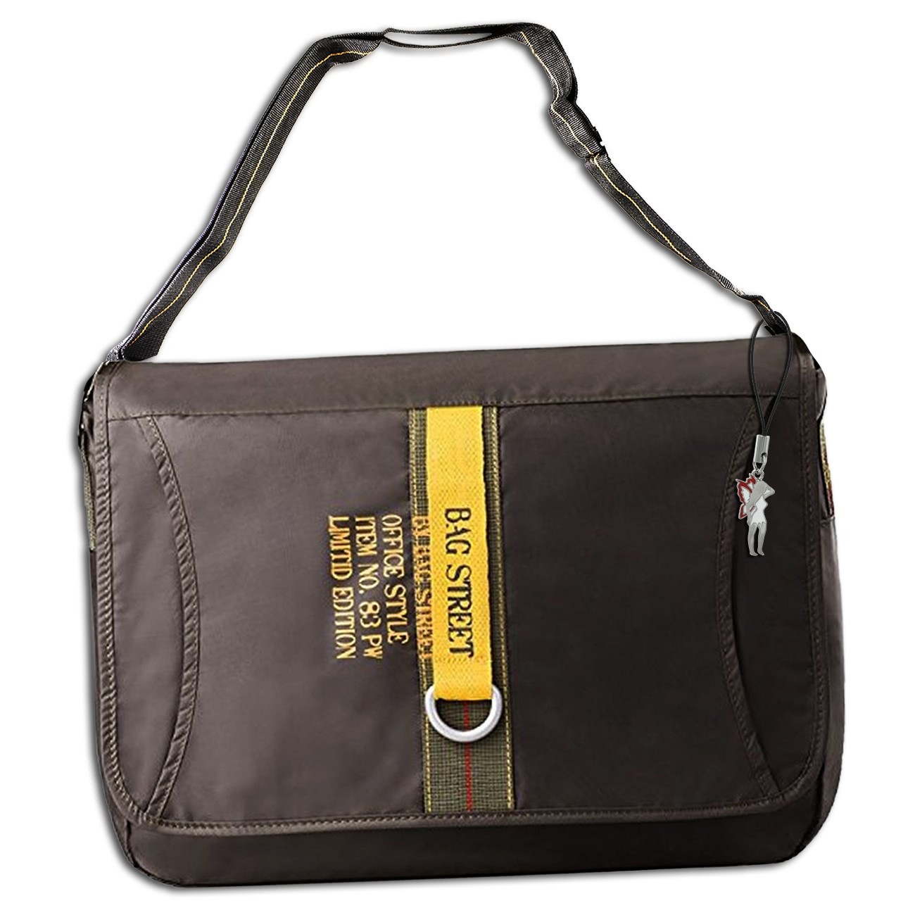 Bag Street Synthetik khakigrün Sportliche Überschlagtasche OTJ228G