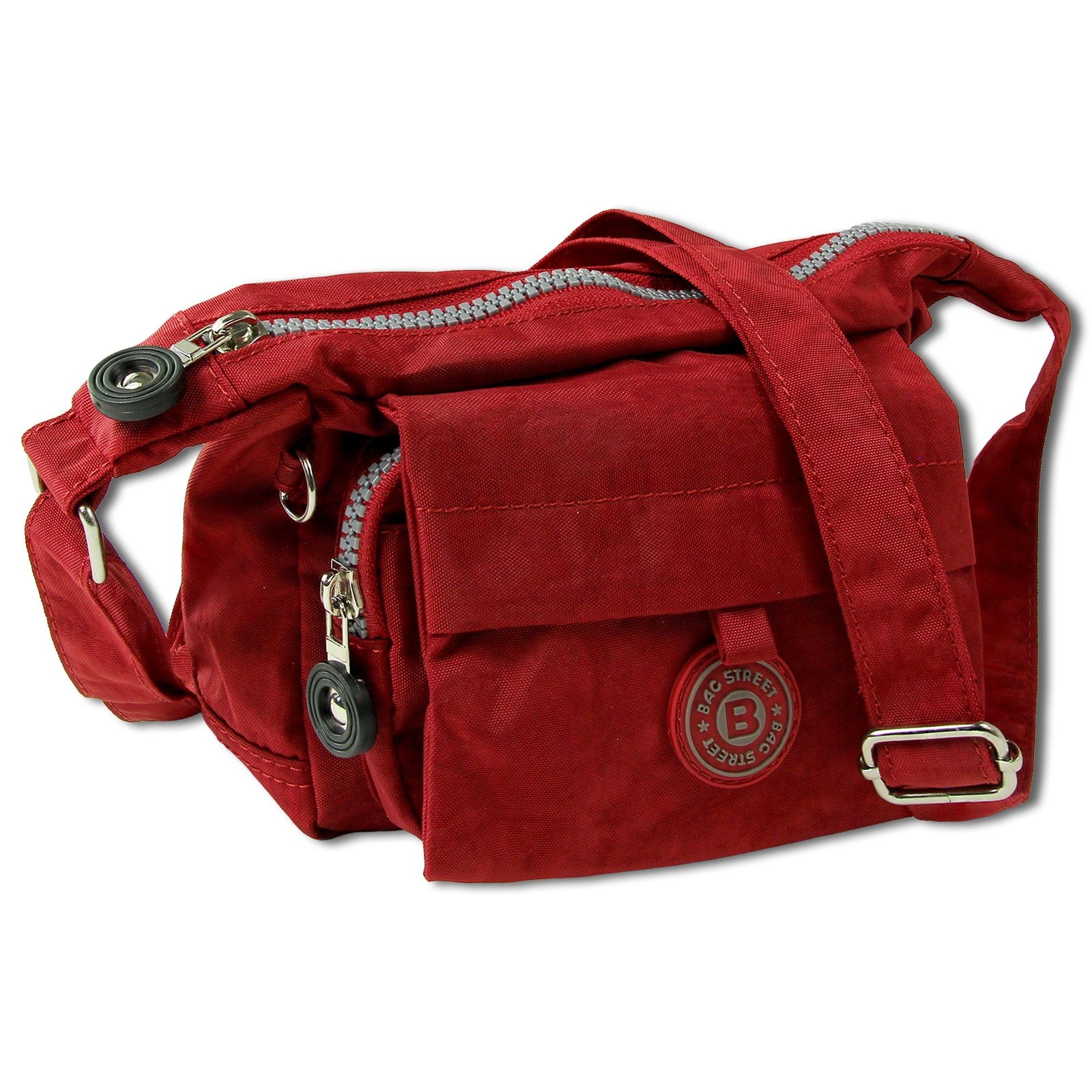 Handtasche Abendtasche Nylon rot Damen crossover Tasche Bag Street OTJ232R