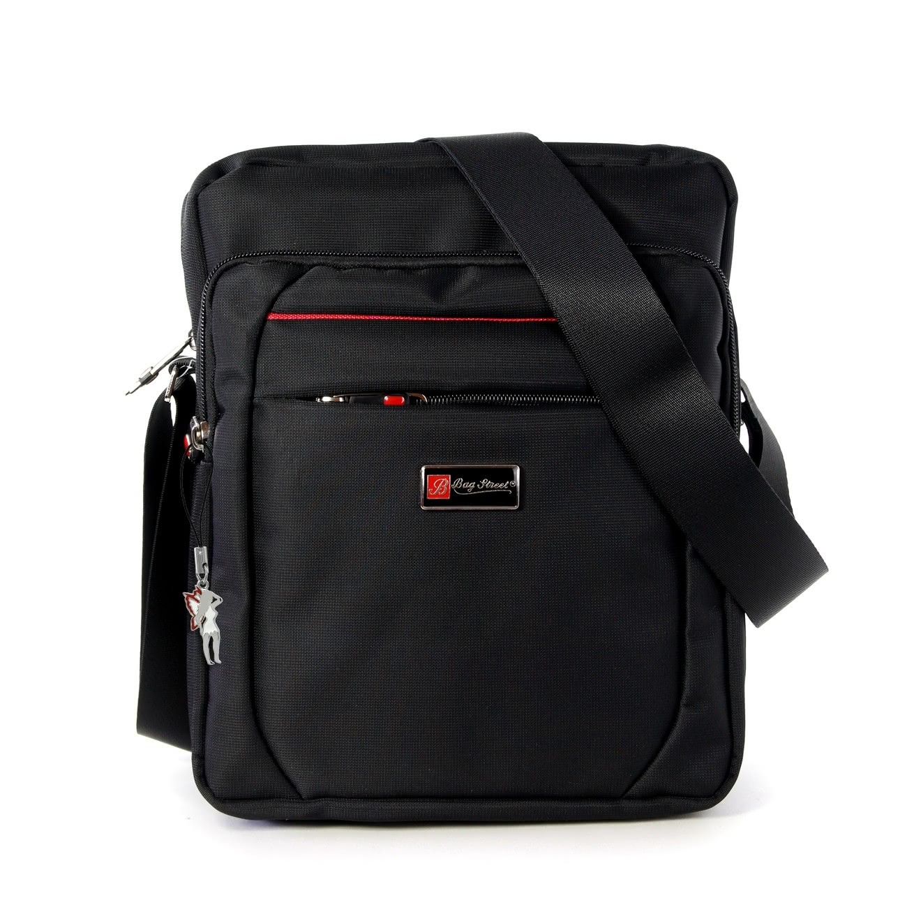 Polyester schwarz Crossbody Bag Street OTJ254S