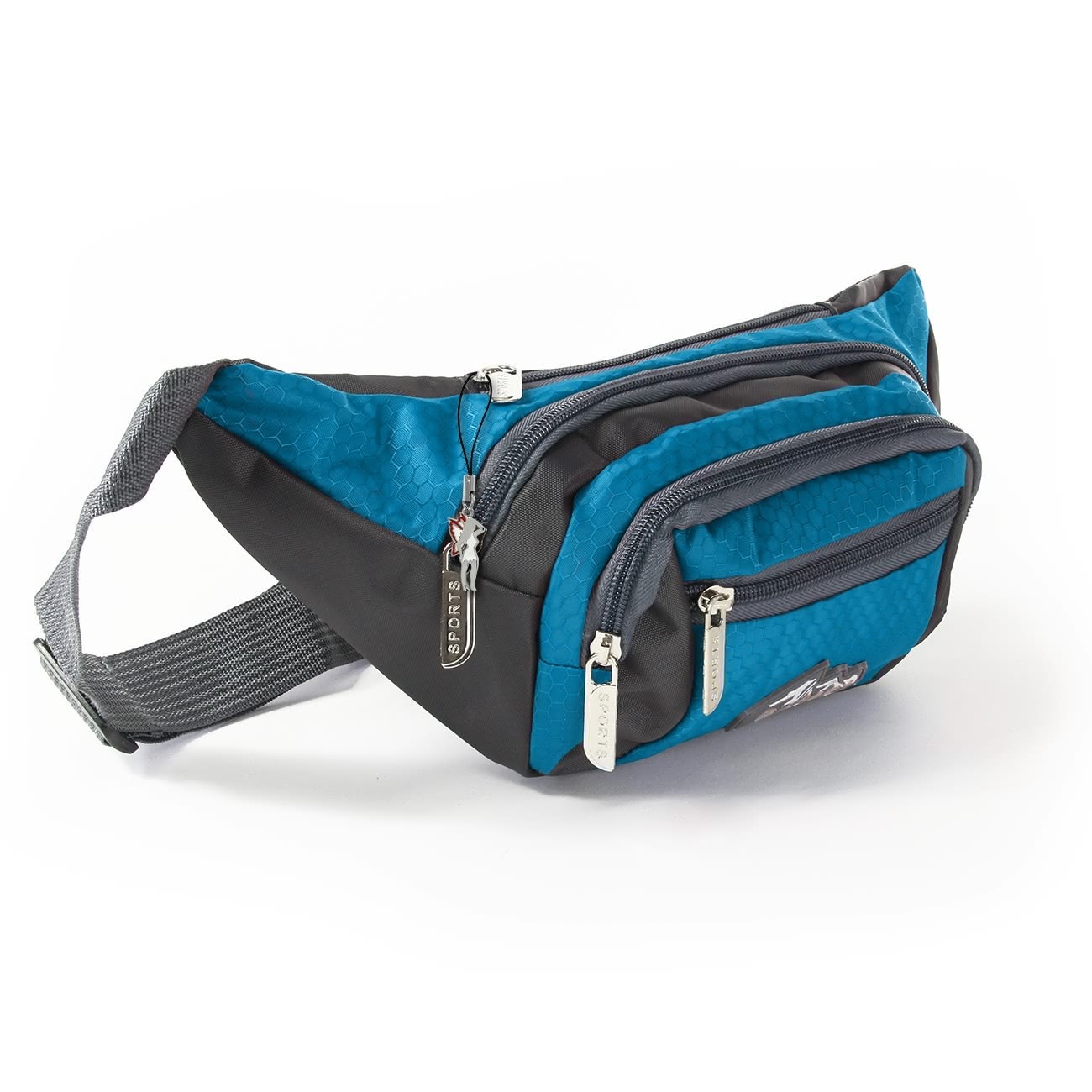 Bag Street sportliche Gürteltasche Nylon blau Bauchtasche Hüfttasche OTJ507B