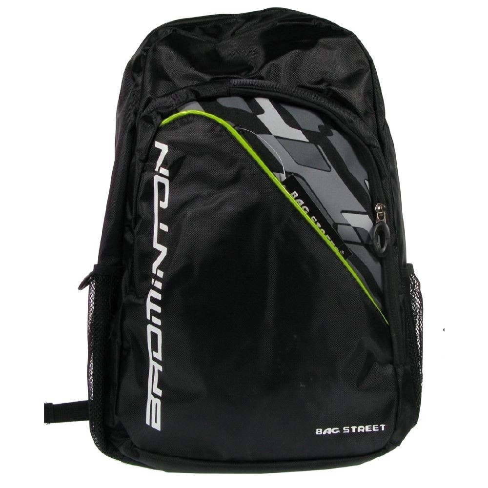 Bag Street Rucksack Synthetik schwarz Sportlicher Freizeitrucksack OTJ607S