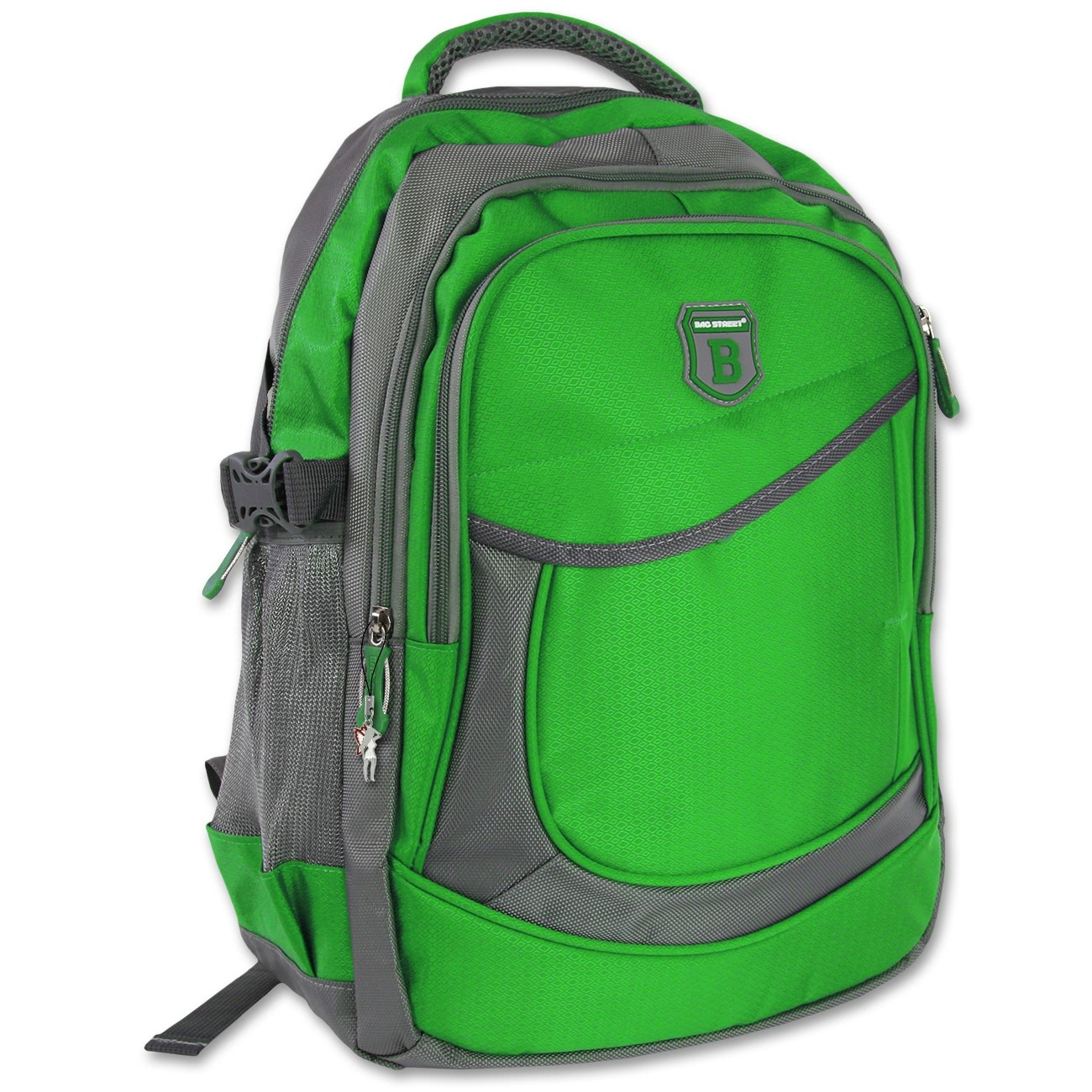 Bag Street Rucksack Synthetik grün Sportlicher Freizeitrucksack OTJ612G