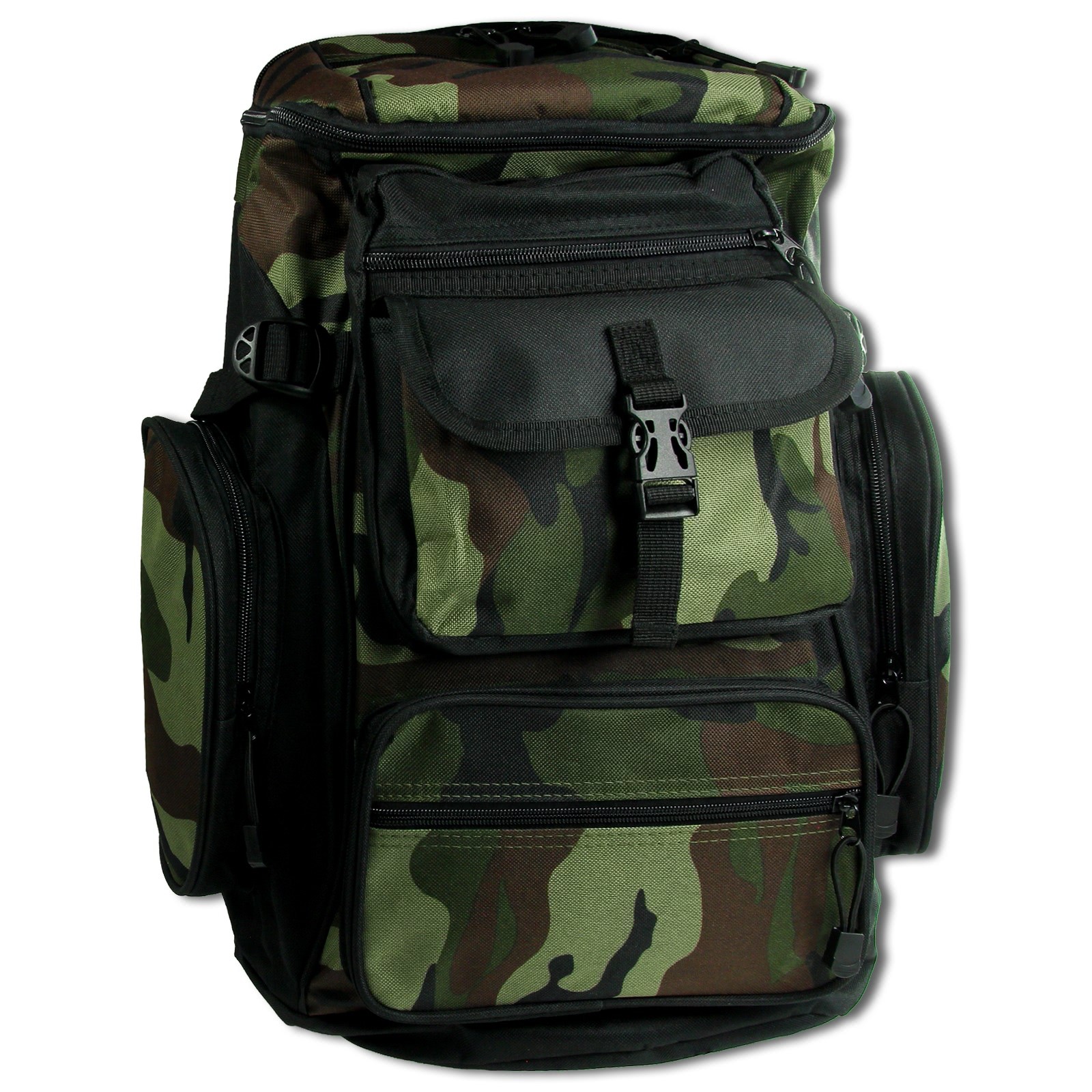 Bag Street Rucksack Synthetik grün schwarz Trekking Outdoor Angeln OTJ616G