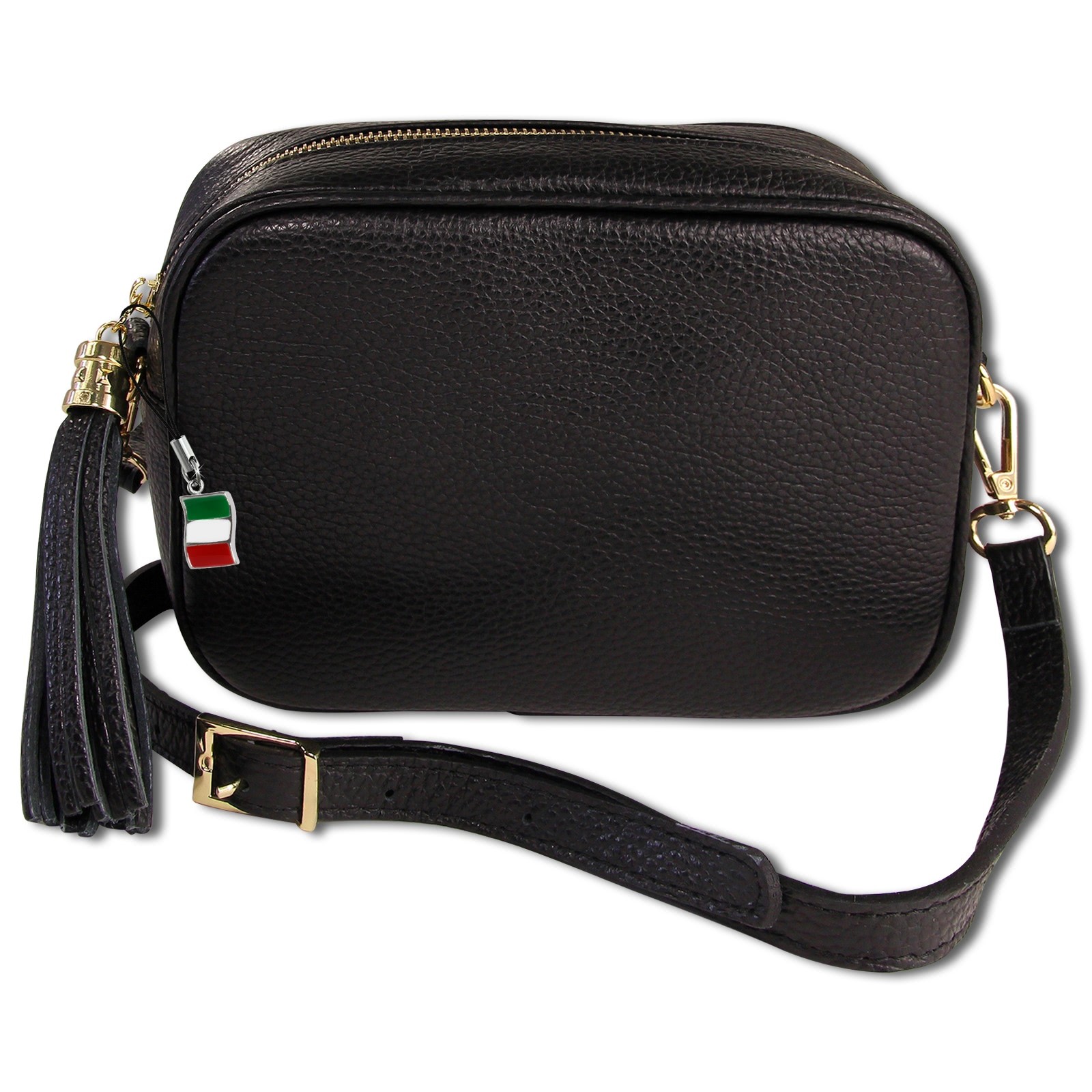 Florence Damen Tasche Echtleder schwarz OTM804S