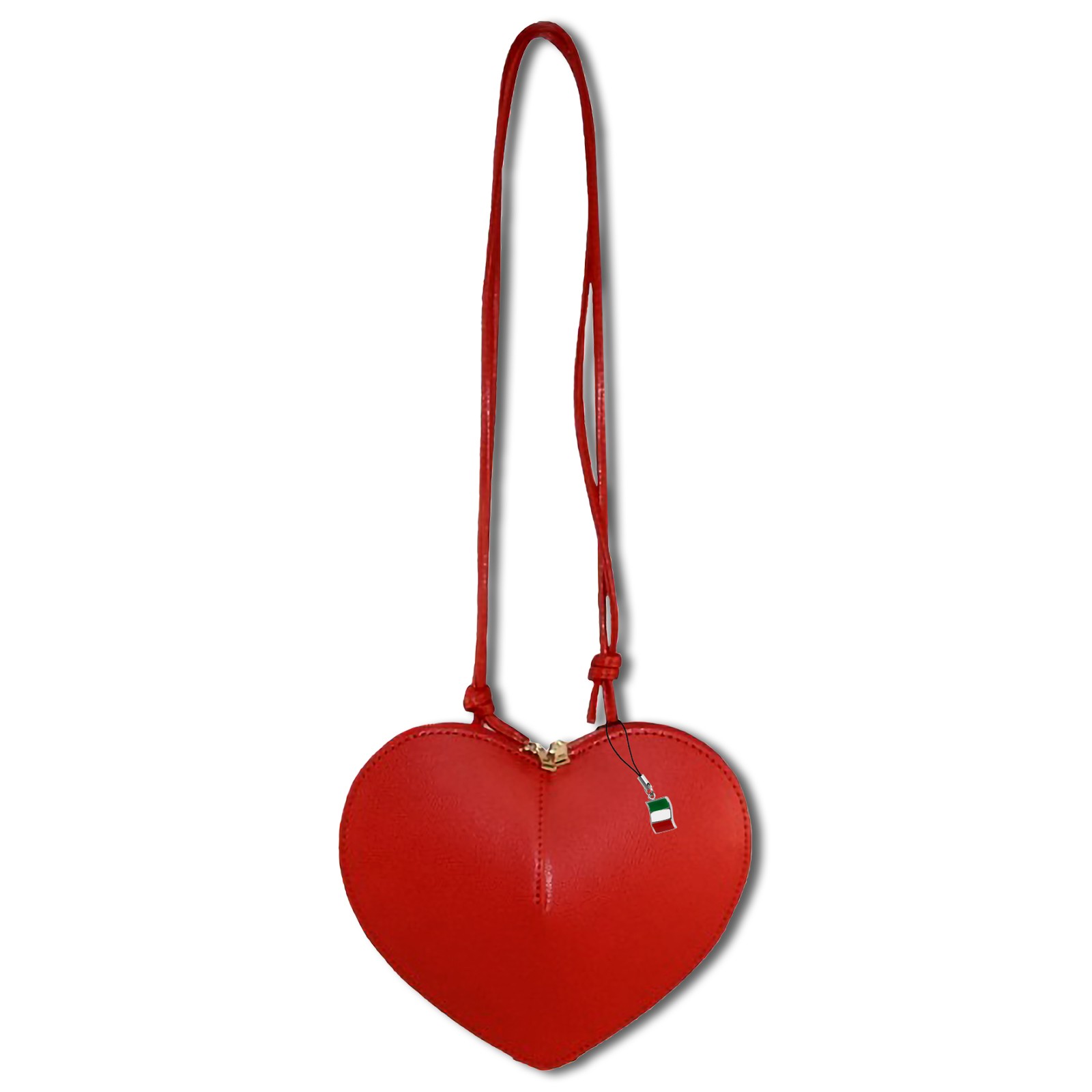 Florence Damen Umhängetasche Leder Tasche rot OTM813R