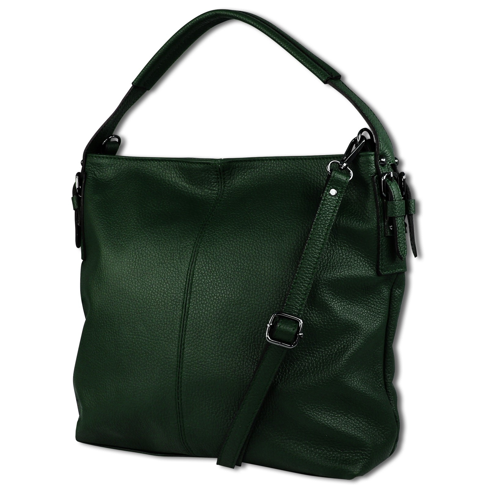 Toscanto Damen Shopper Leder Tasche grün OTT110SG
