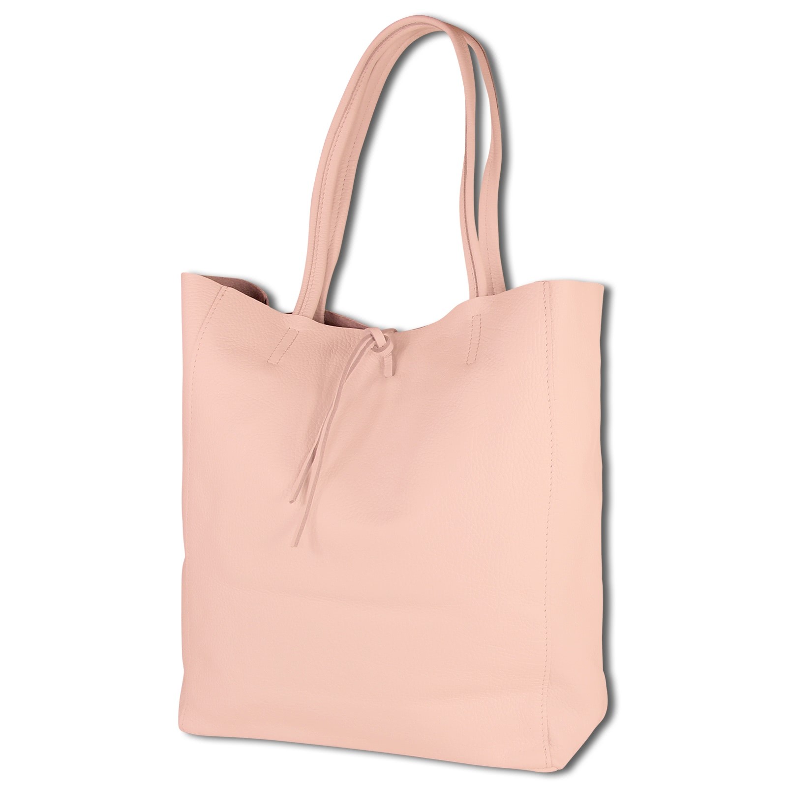Toscanto Damen Shopper Leder Tasche rosa OTT112SA