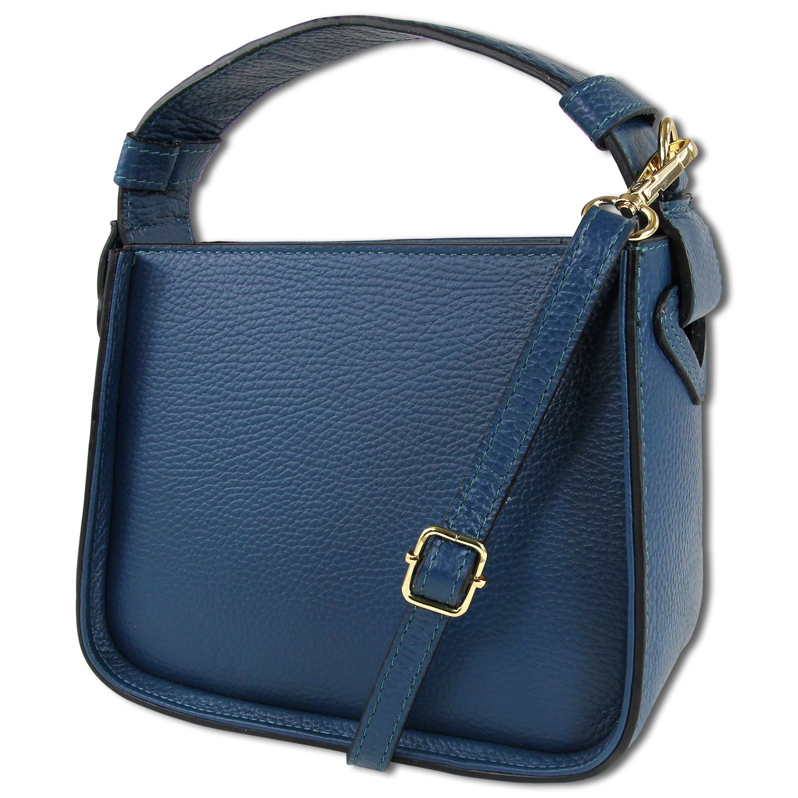 Toscanto Damen Leder Tasche türkis OTT154UT