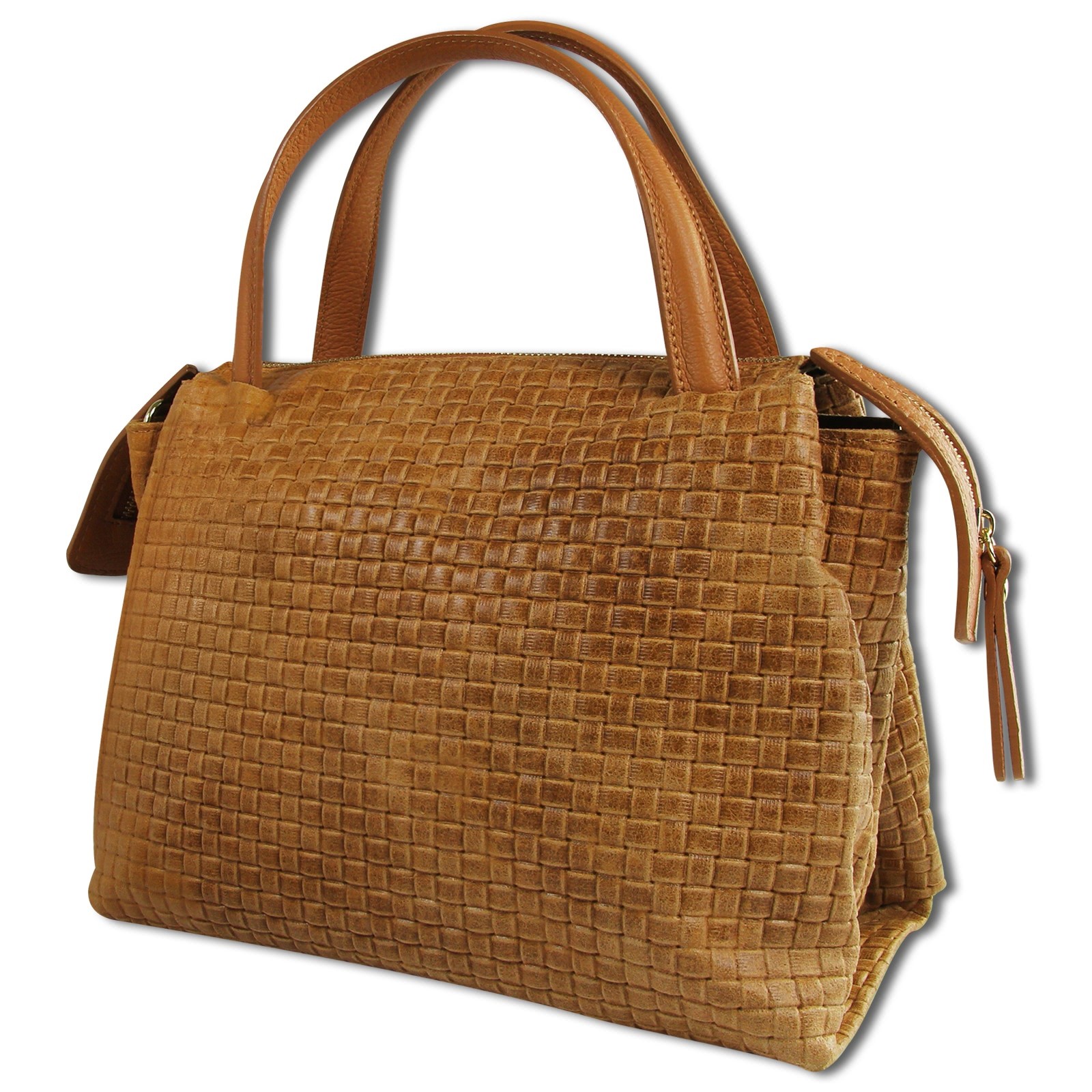 Toscanto Damen Umhängetasche Leder Tasche braun OTT170UC1