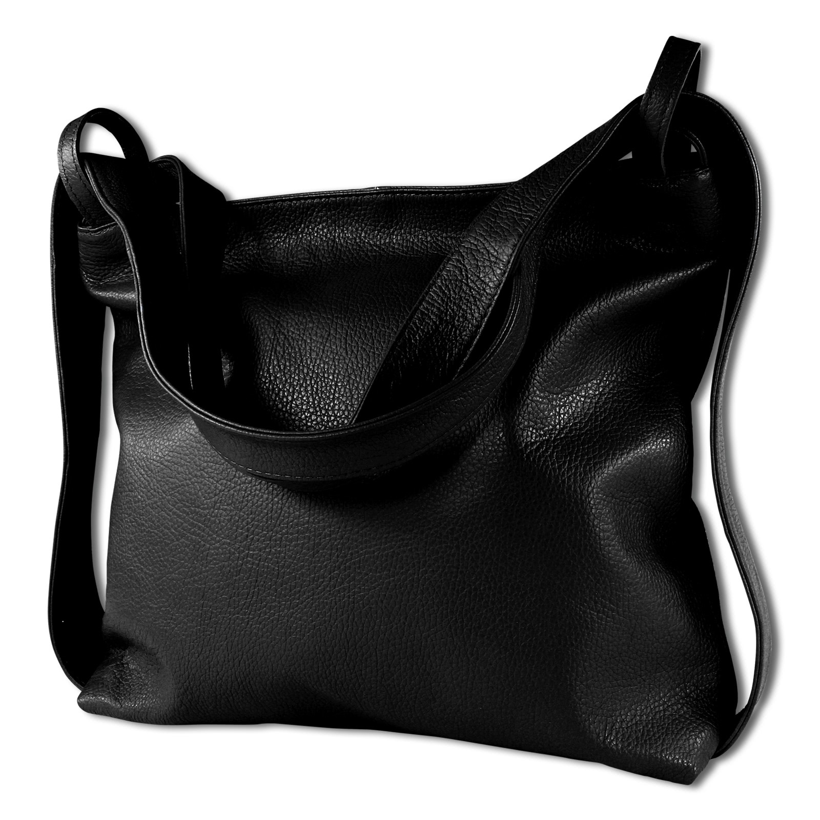 Toscanto Damen Cityrucksack Leder Tasche schwarz OTT611SS