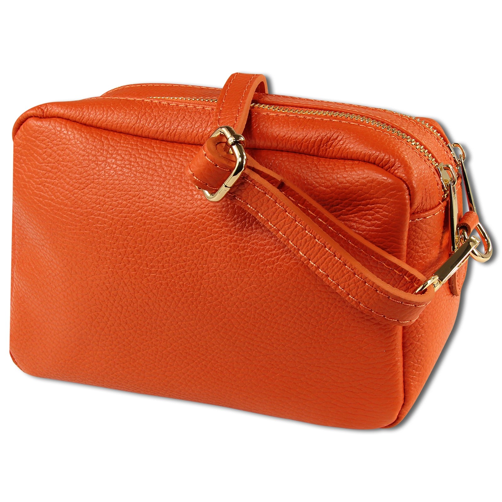 Toscanto Damen Leder Tasche orange OTT809UO