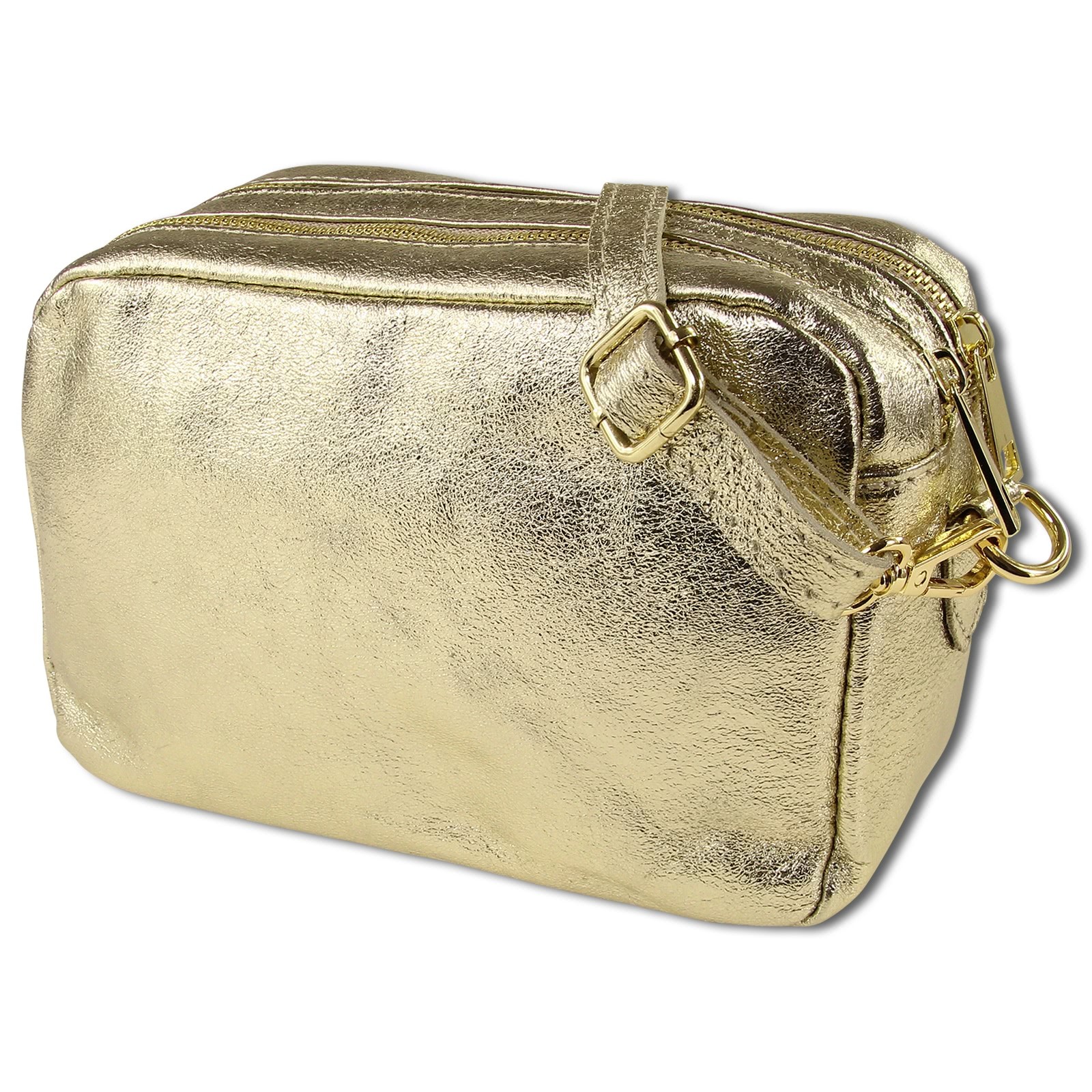 Toscanto Damen Leder Tasche gold OTT809UZ