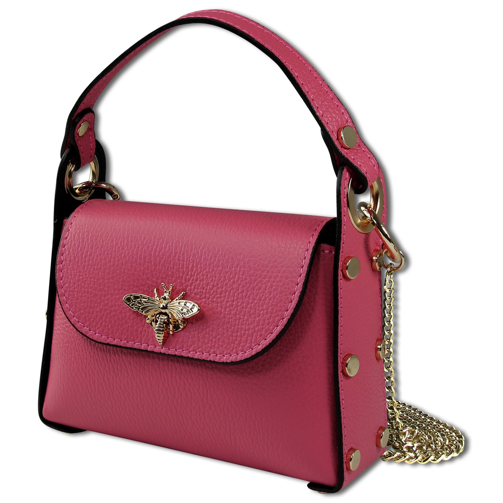 Toscanto Damen Leder Tasche coralle rosa OTT817UE