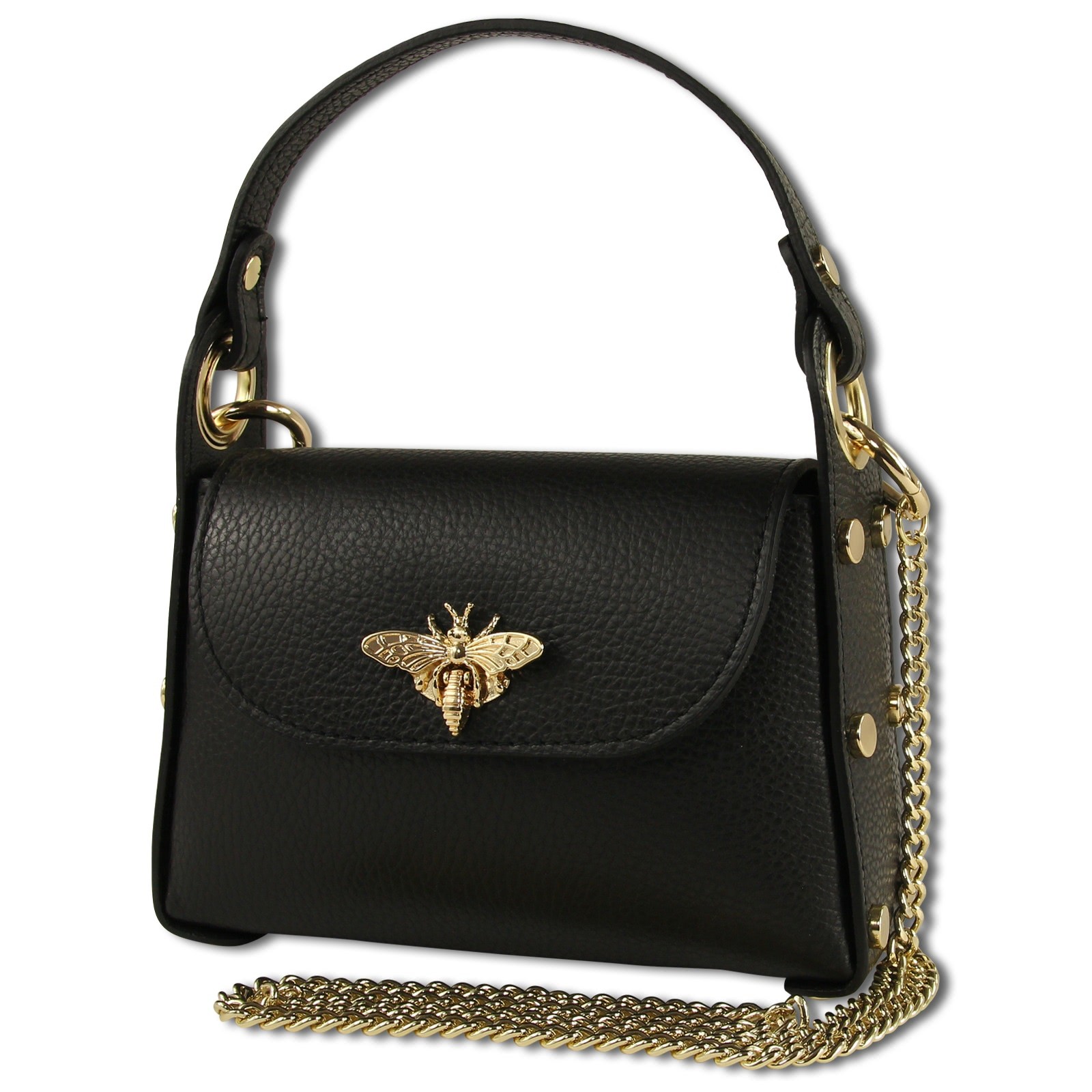 Toscanto Damen Leder Tasche schwarz OTT817US