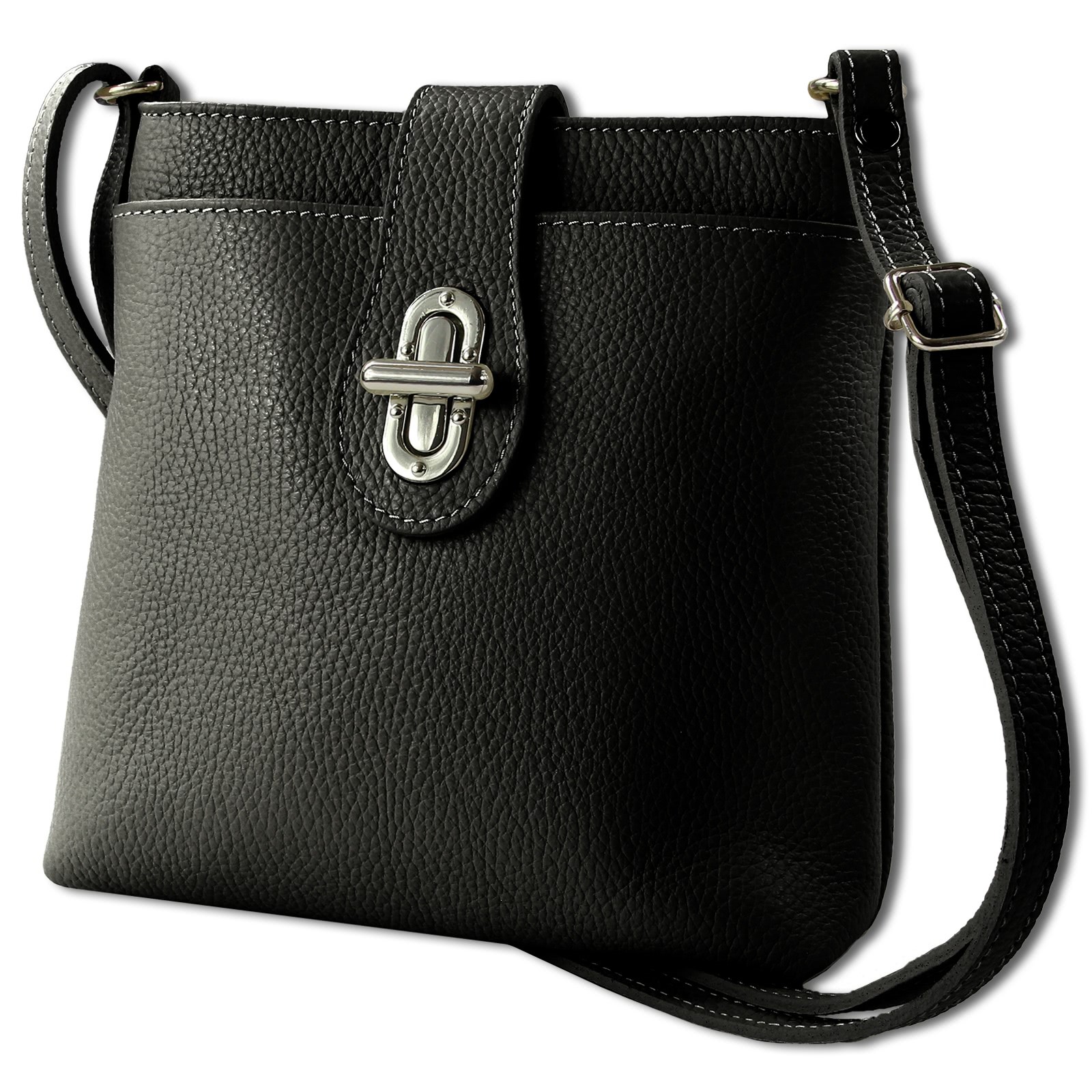 Toscanto Damen Leder Tasche schwarz OTT828US