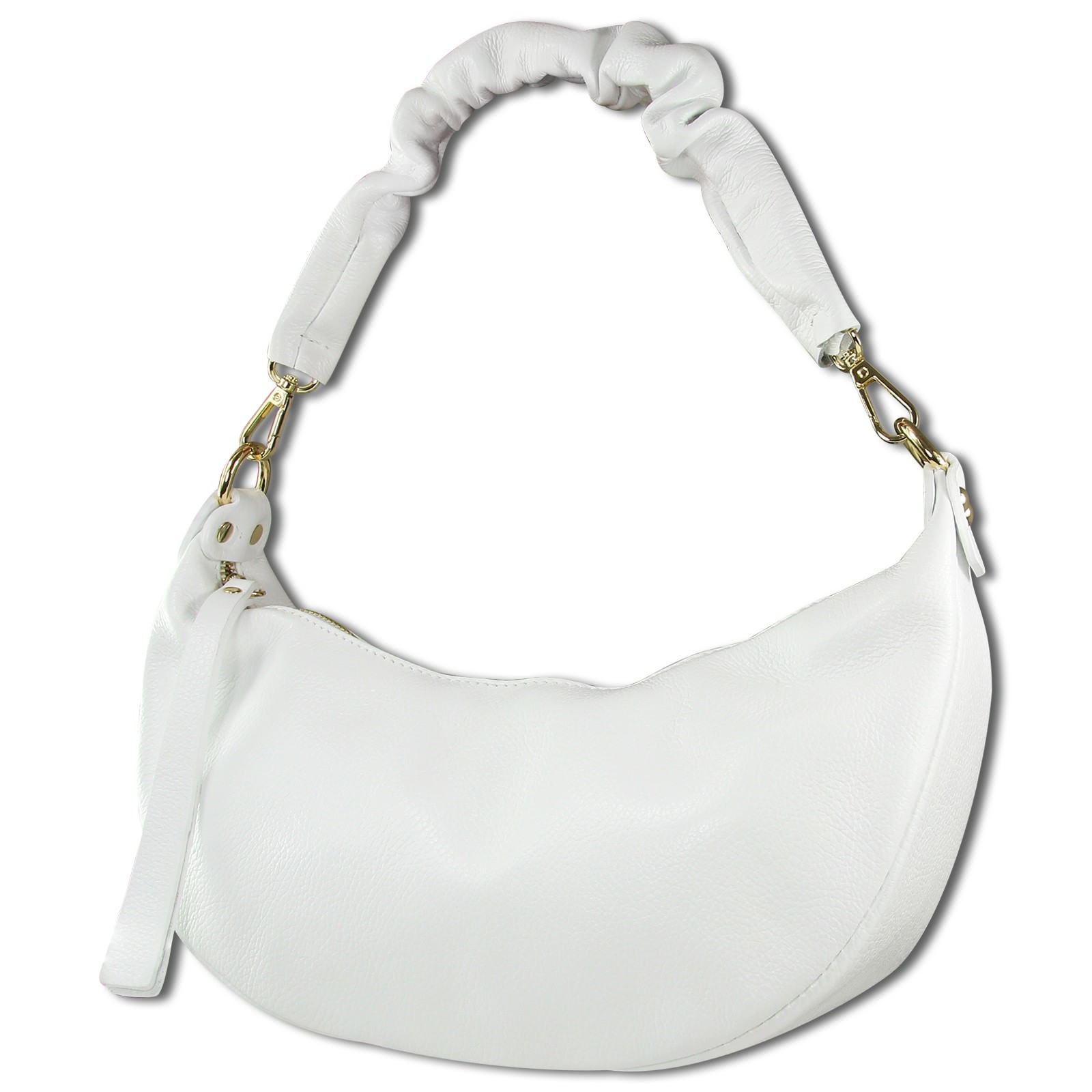 Toscanto Damen Jugend Citytasche Leder Tasche weiß OTT830UW