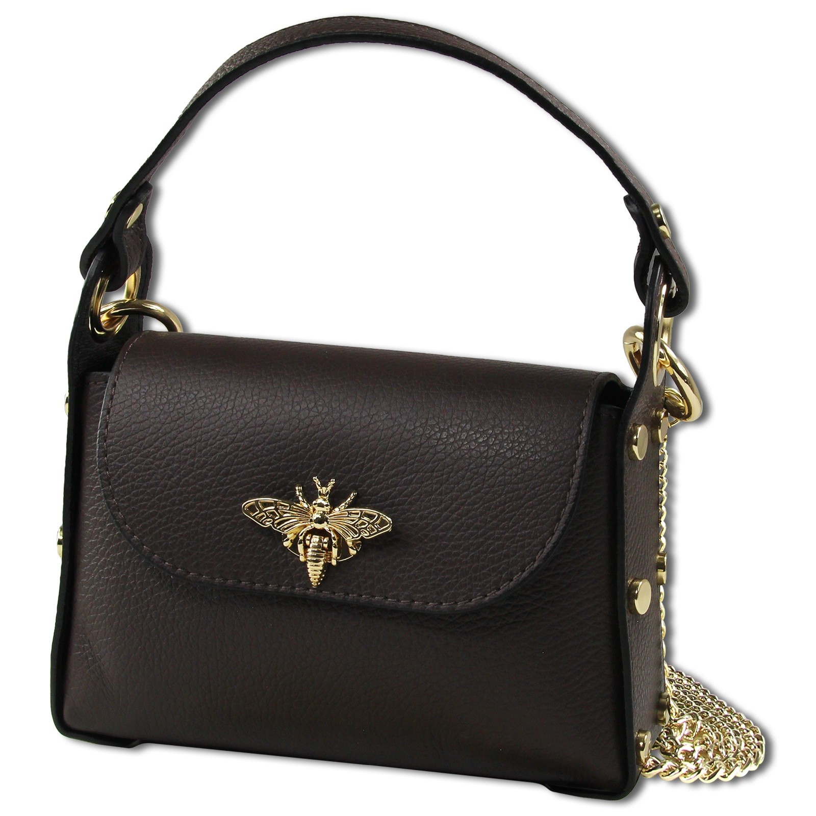 Toscanto Damen Leder Tasche dunkelbraun OTT831UN6