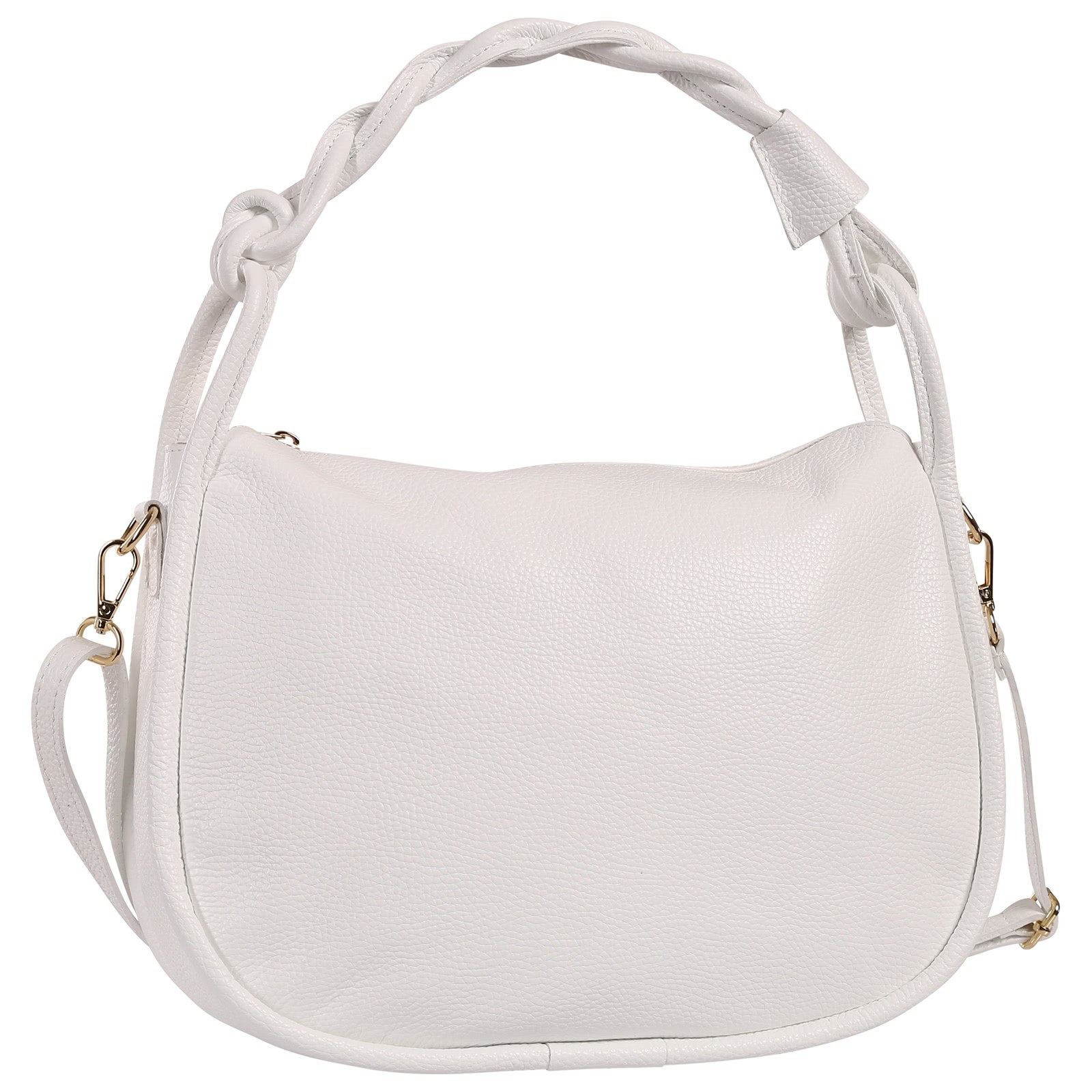 Toscanto Damen Handtasche Leder Tasche weiß OTT852HW1