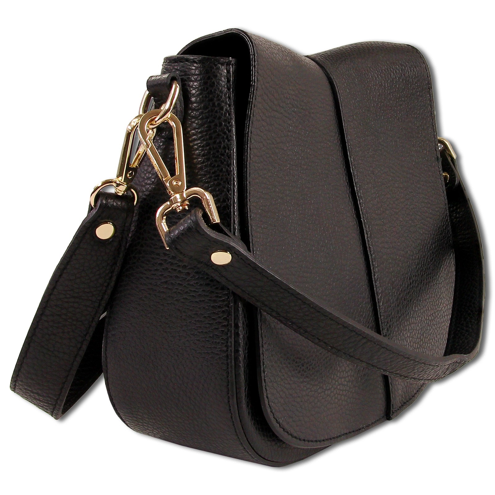 Toscanto Damen Leder Tasche schwarz OTTM104SS