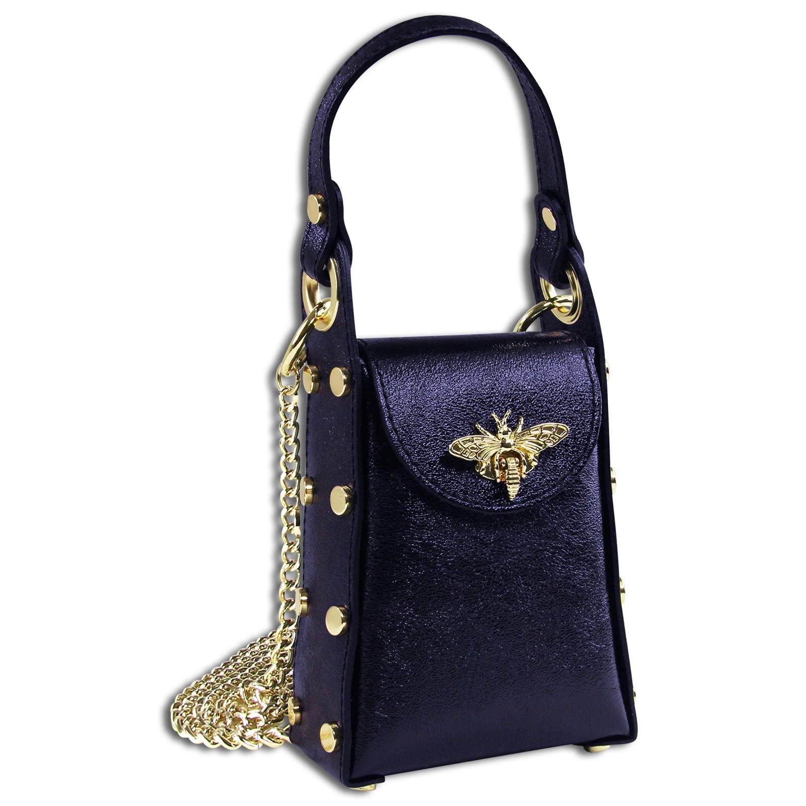 Toscanto Damen Leder Tasche lila OTTM802UV