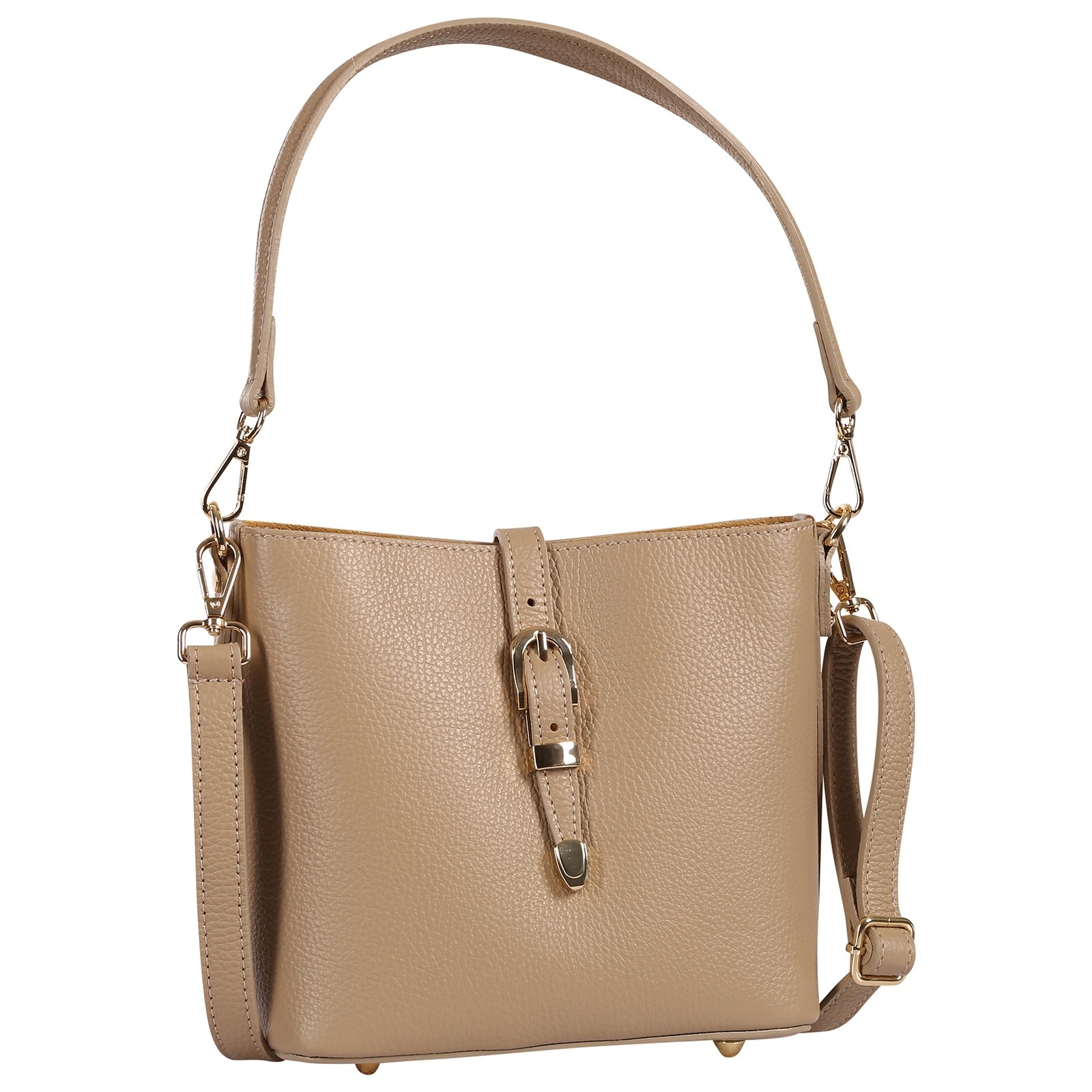 Toscanto Damen Umhängetasche Leder Tasche tan OTTM812UI