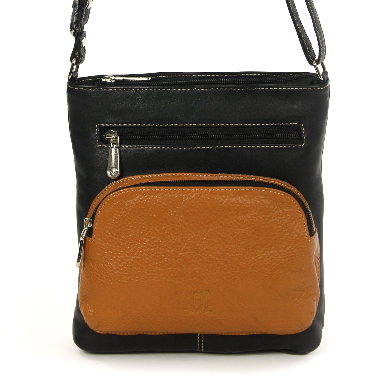 DrachenLeder Handtasche Leder schwarz Damen OTZ100S