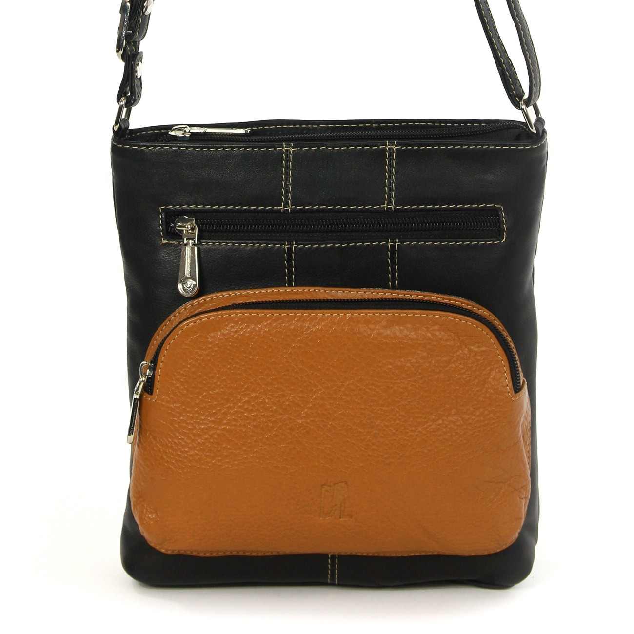 DrachenLeder Leder schwarz Damen Handtasche OTZ102S