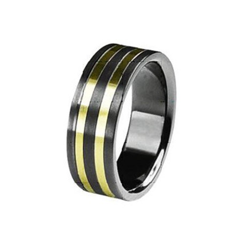 SilberDream Titan Ring Herren Damen Titanringe Gr.21 RXT4311