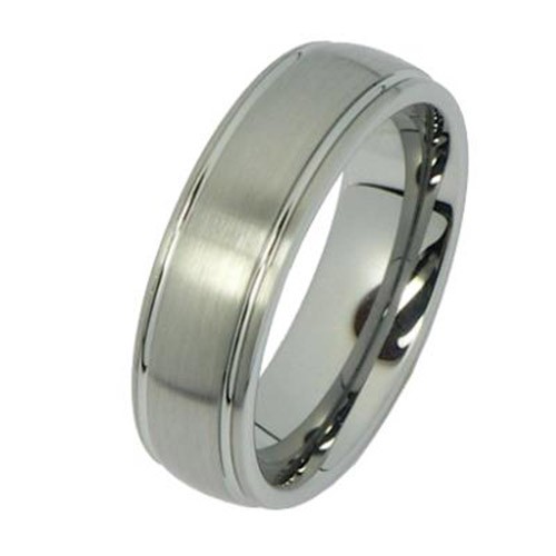 SilberDream Wolfram Ring Gr.20mm Herren Damen Schmuck RXW033