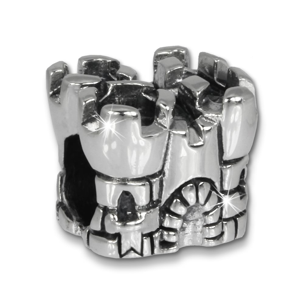 IMPPAC Bead Schloss 925 Sterling Silber Armband Beads SBB383
