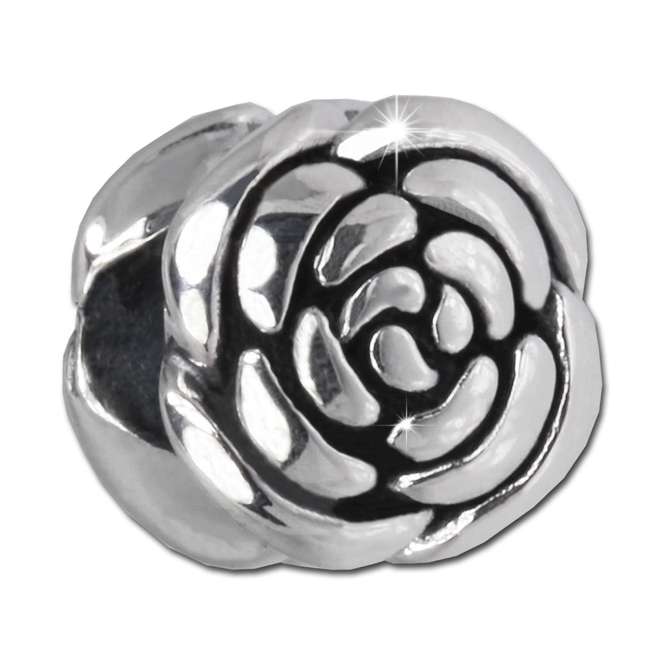 IMPPAC Bead Blume 925 Sterling Silber Armband Beads SBB402