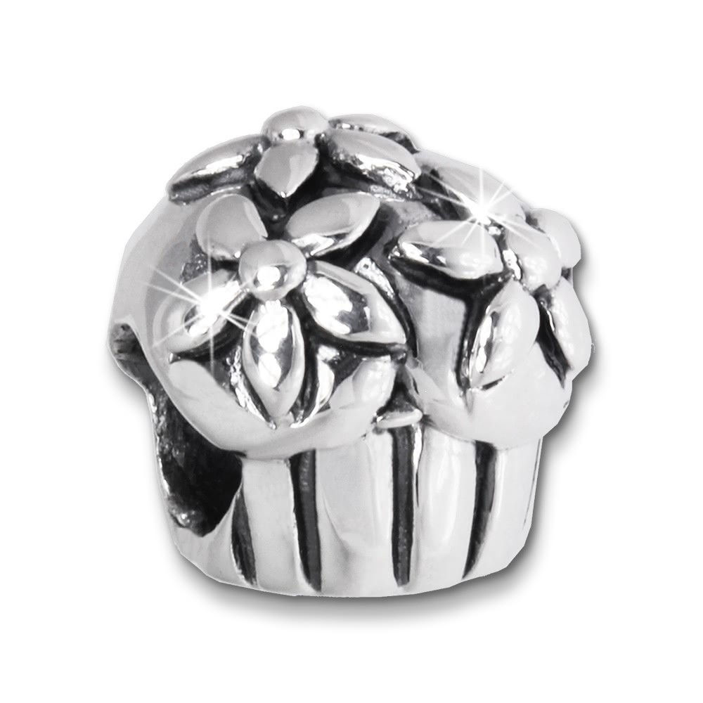 IMPPAC Bead Muffin / Kuchen 925 Sterling Silber Armband Beads SBB452