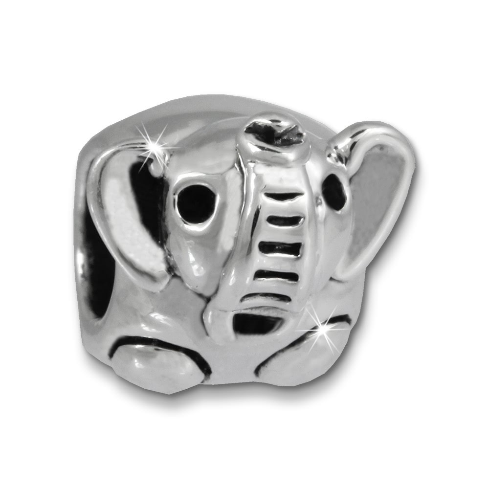 IMPPAC Bead Elefant 925 Sterling Silber Armband Beads SBB638
